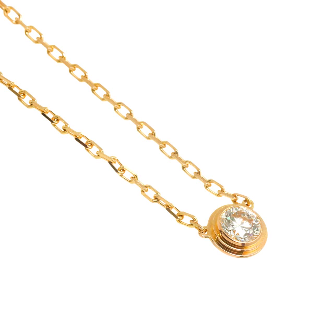 d'Amour Diamond Necklace LM 18K Pink Gold 750