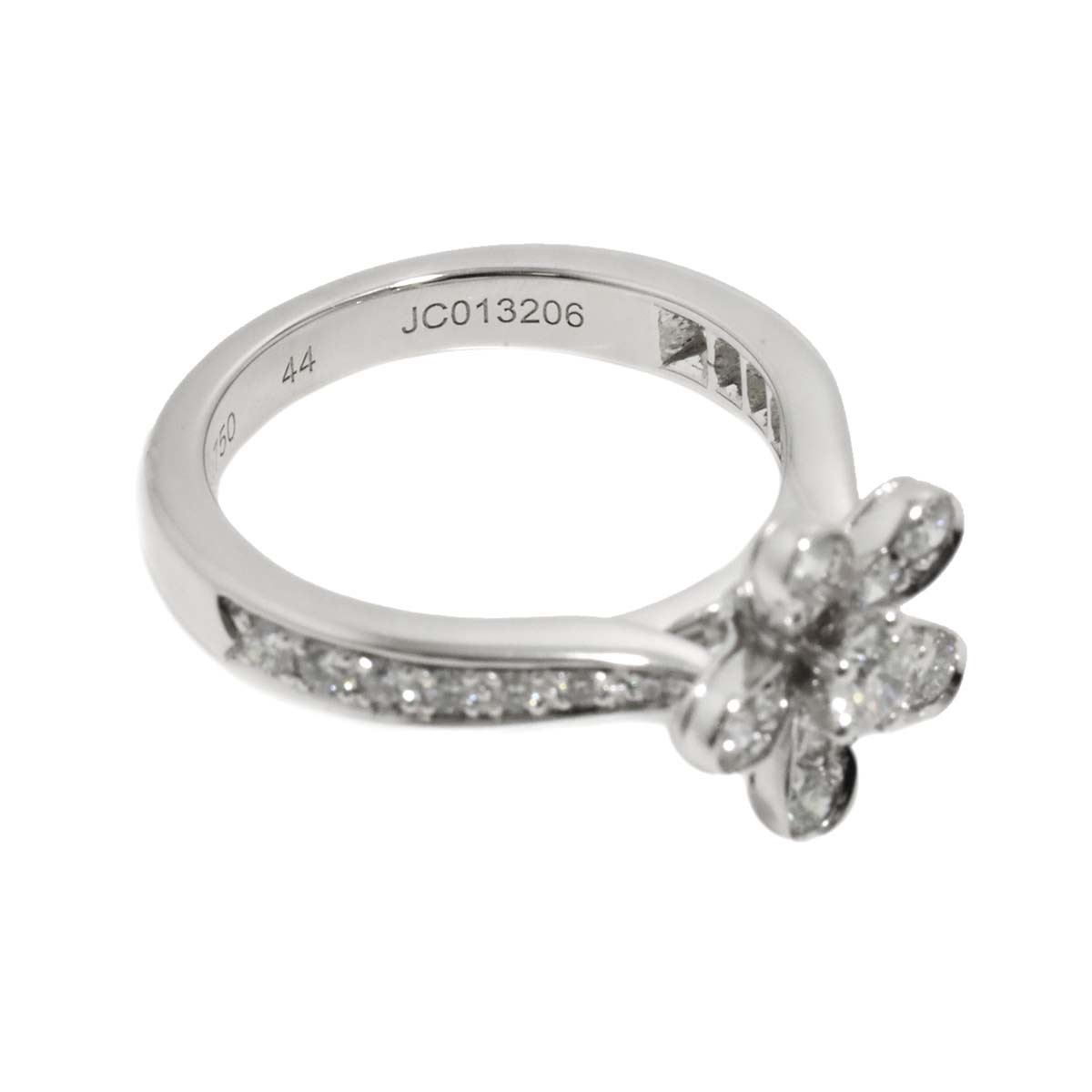 Socrates Diamond Ring 18K WG 750 size44 2.75-3(US)