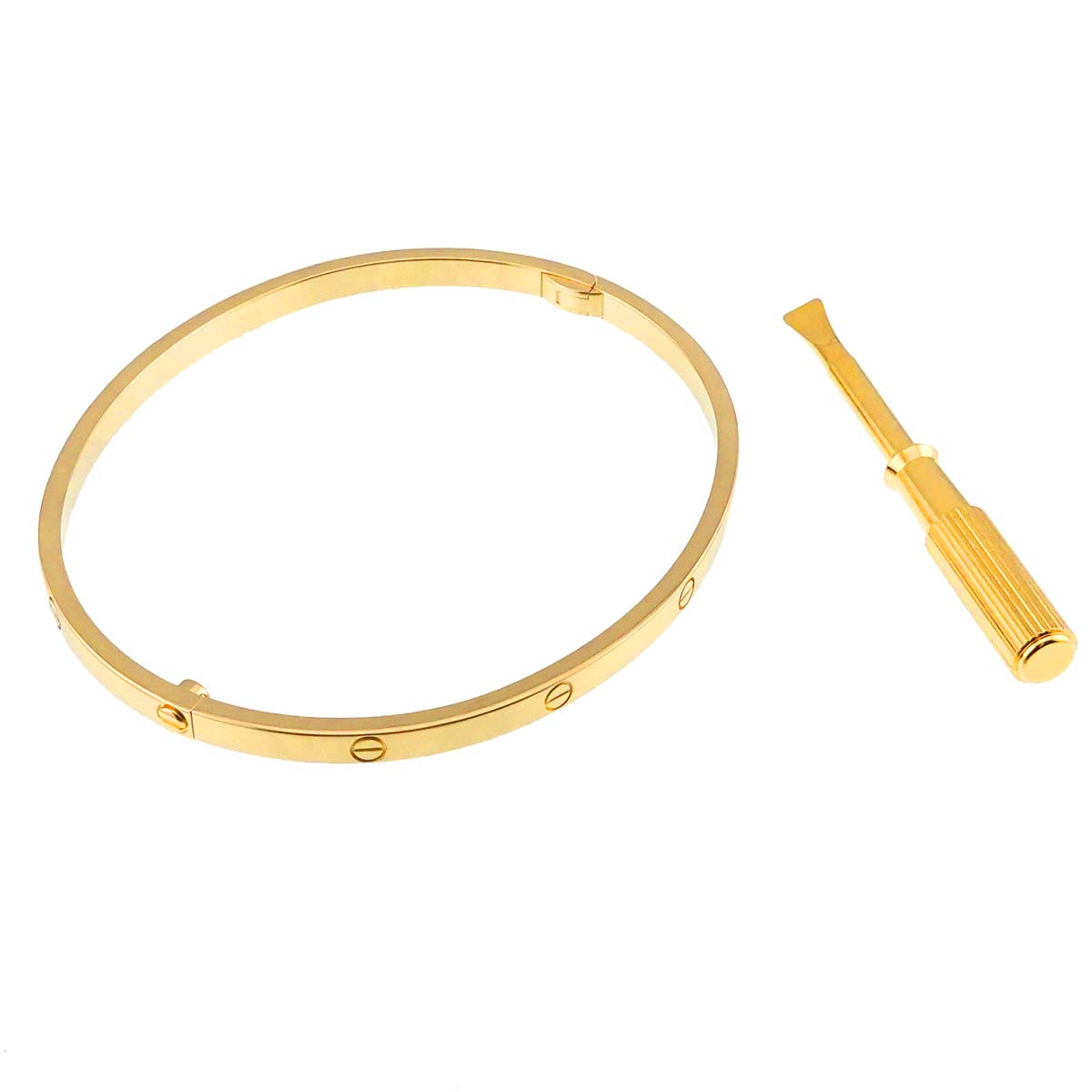 Love Bracelet SM 18K Yellow Gold 750 Size19