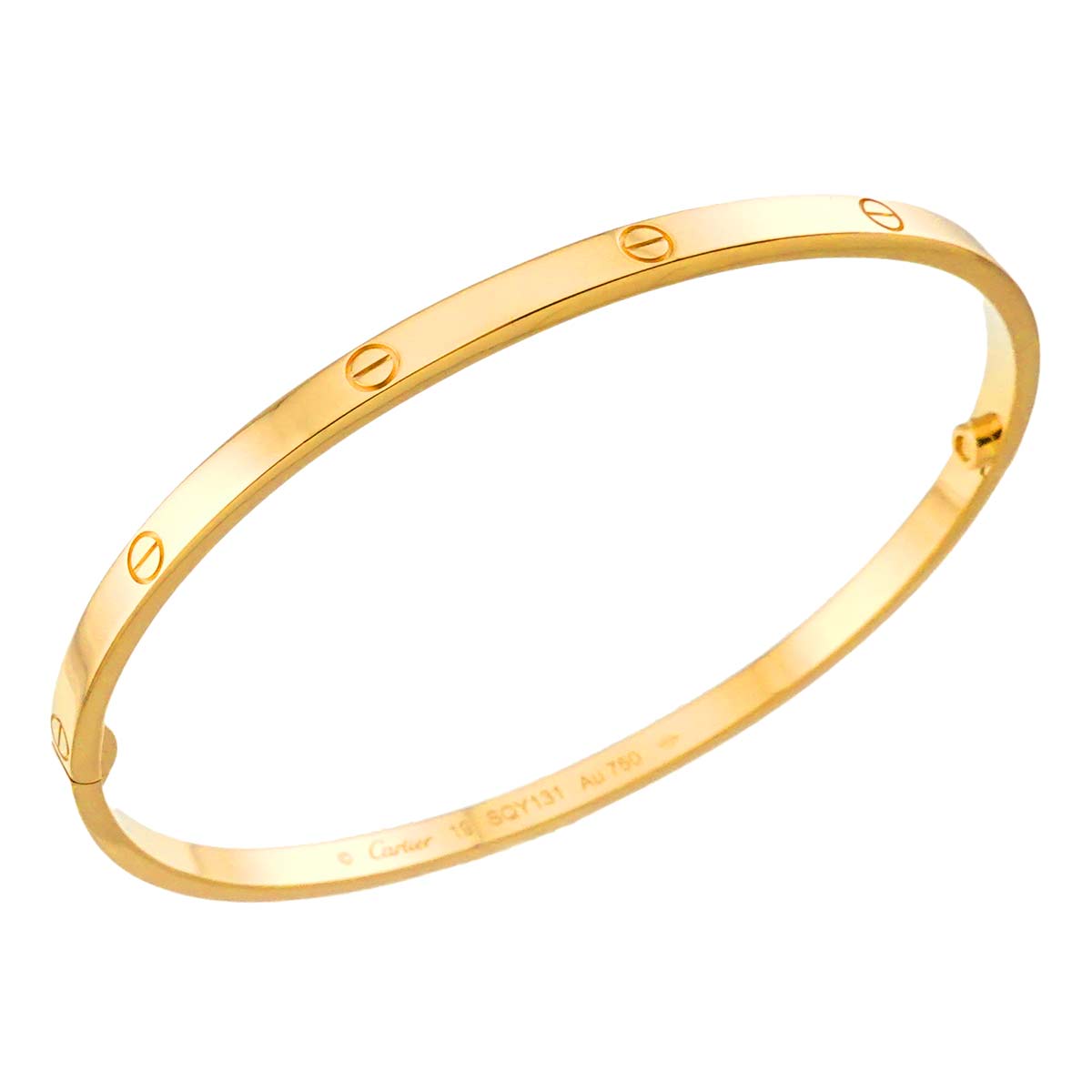 Love Bracelet SM 18K Yellow Gold 750 Size19