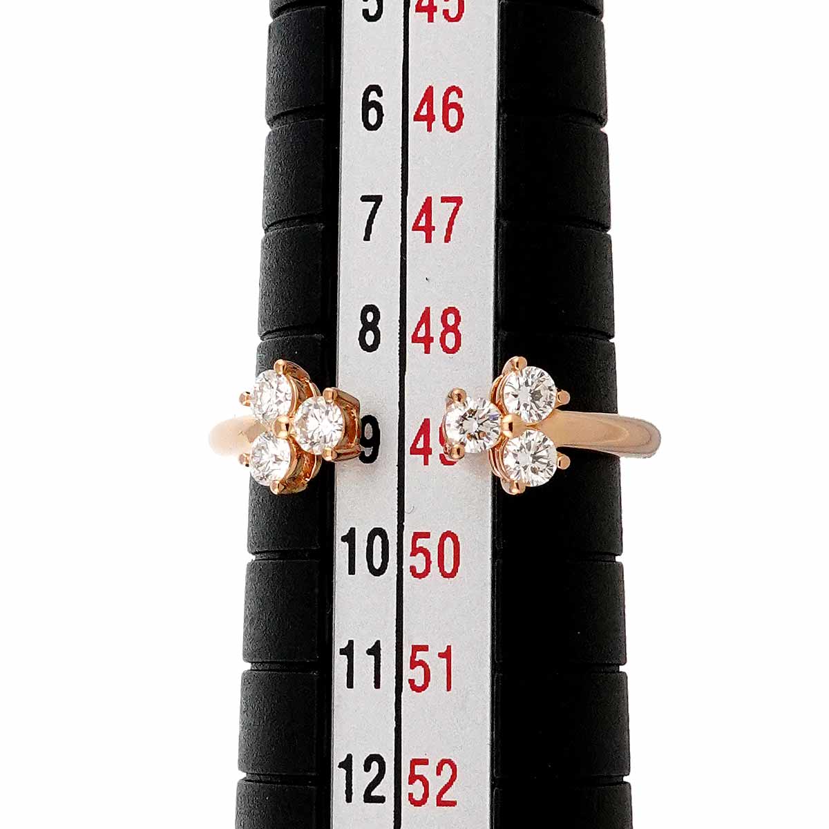 Aria Diamond Ring 18K PG 750 Size4.75-5(US)