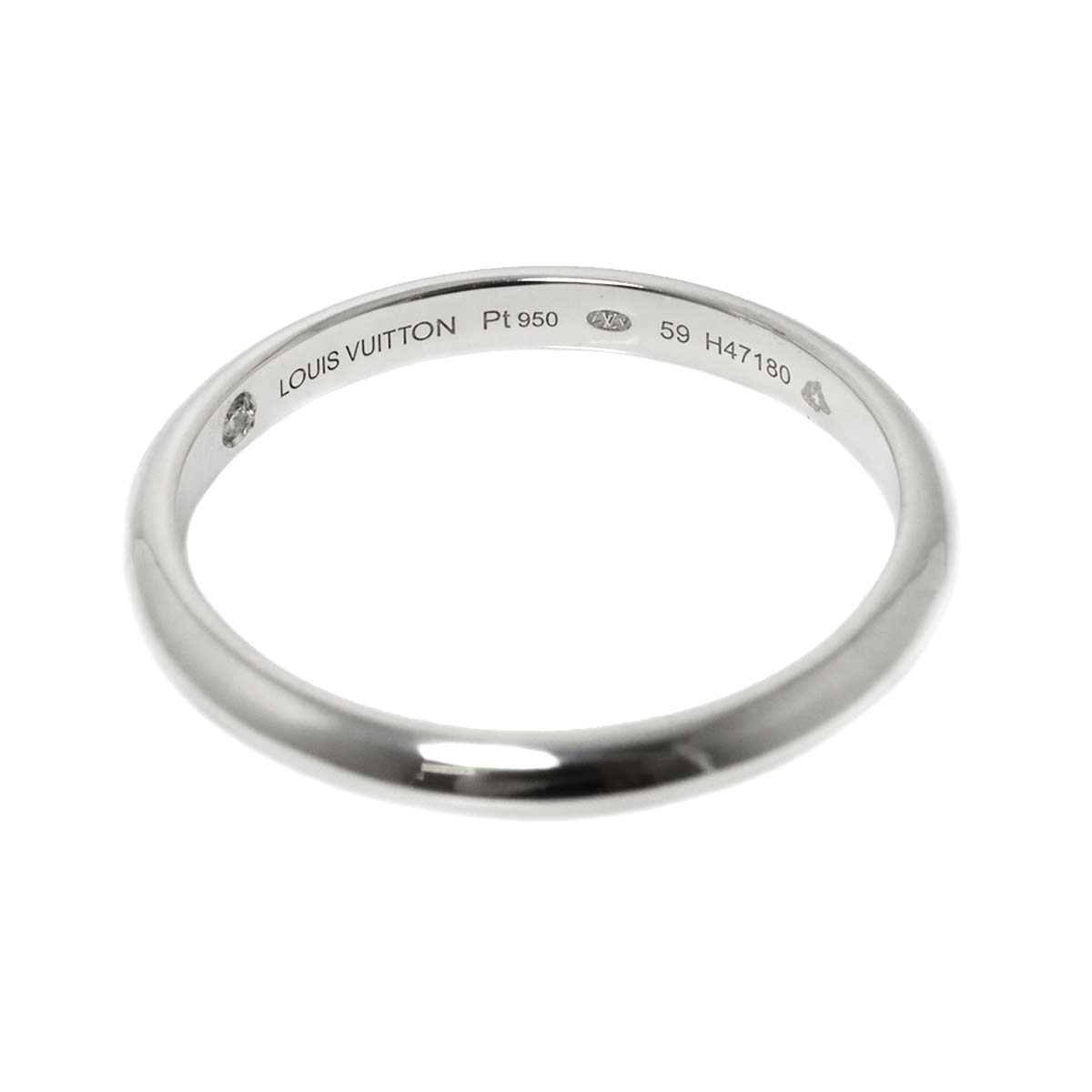 LV Diamond Ring Pt Platinum size59 8.25-8.75(US)
