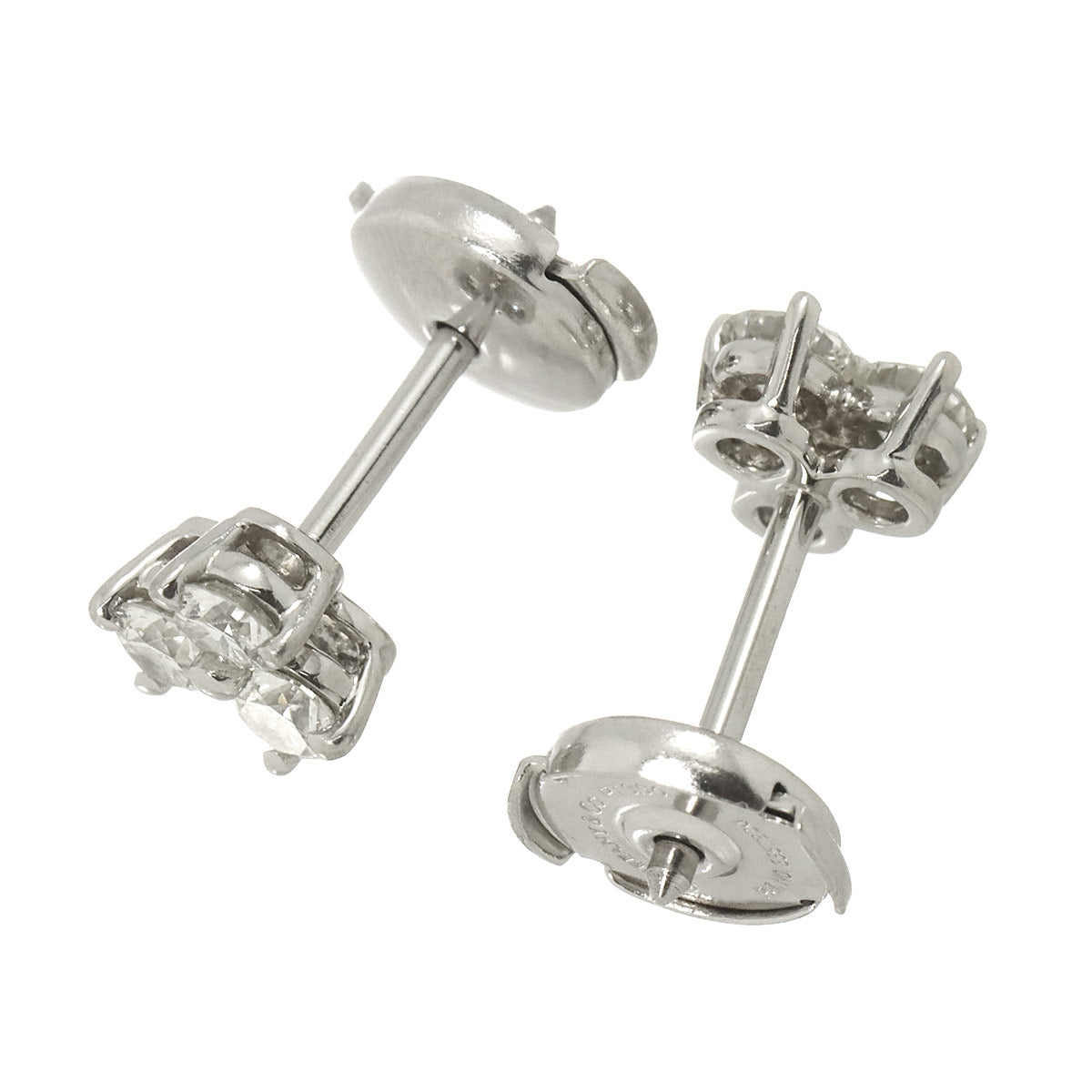 Aria Diamond Earrings Pierced Platinum