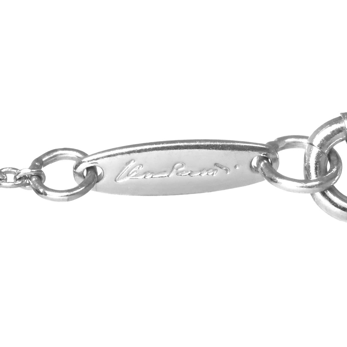 Teardrop Diamond Necklace Platinum