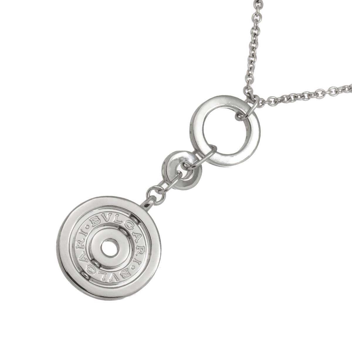 Astrale Cerchi Necklace 18K White Gold 750