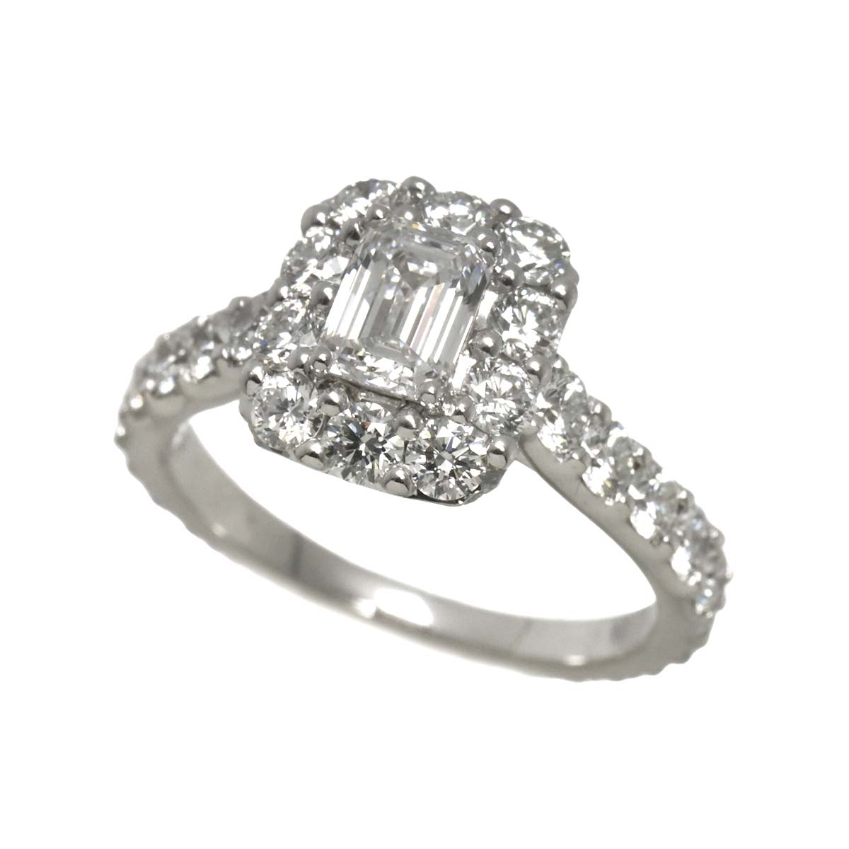 Icon Diamond 0.51ct D/VS1 Ring 18K WG 750 4(US)