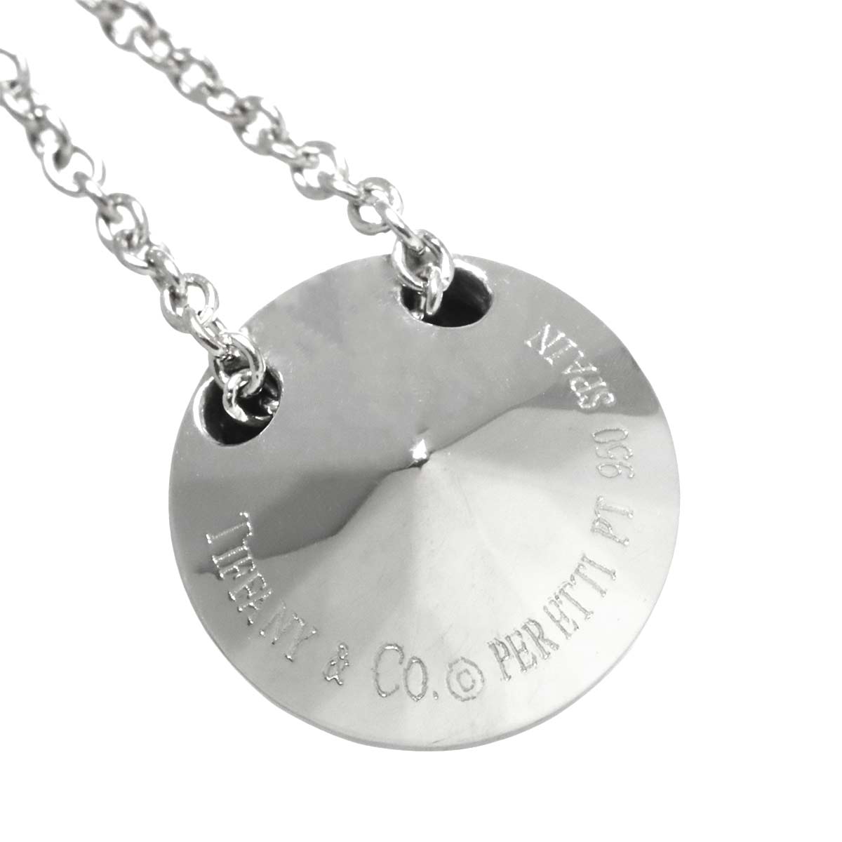 Facet Necklace Platinum