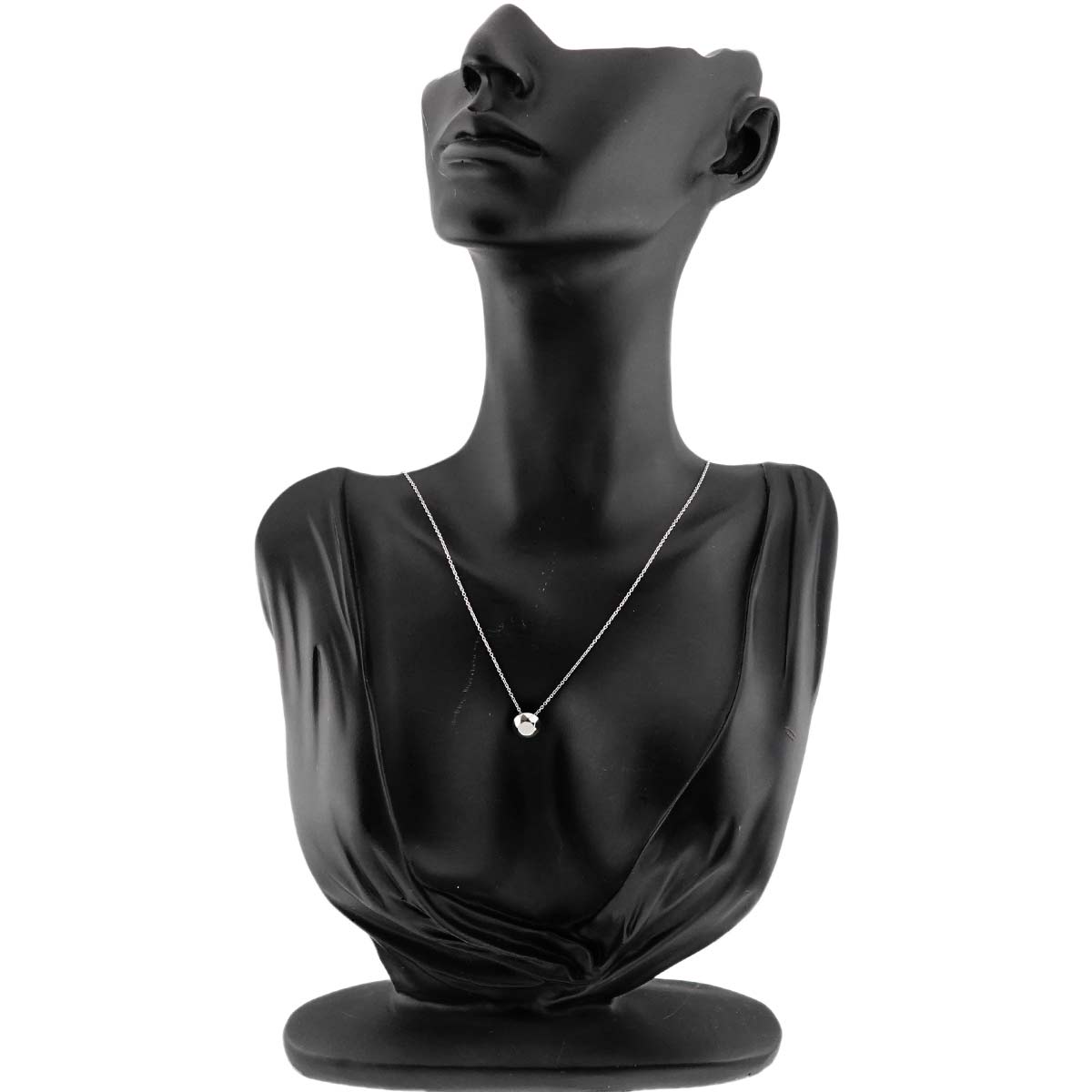 Facet Necklace Platinum