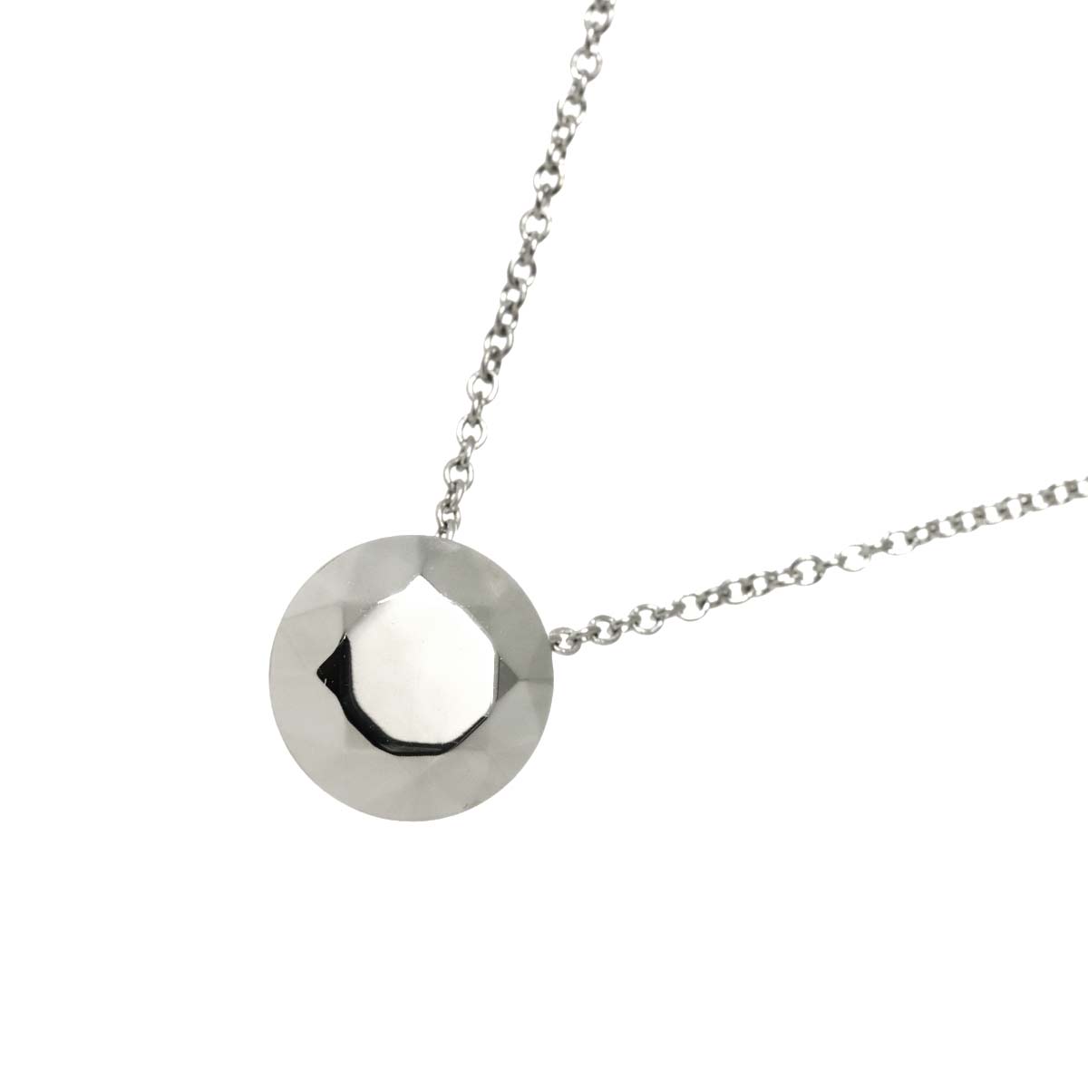 Facet Necklace Platinum