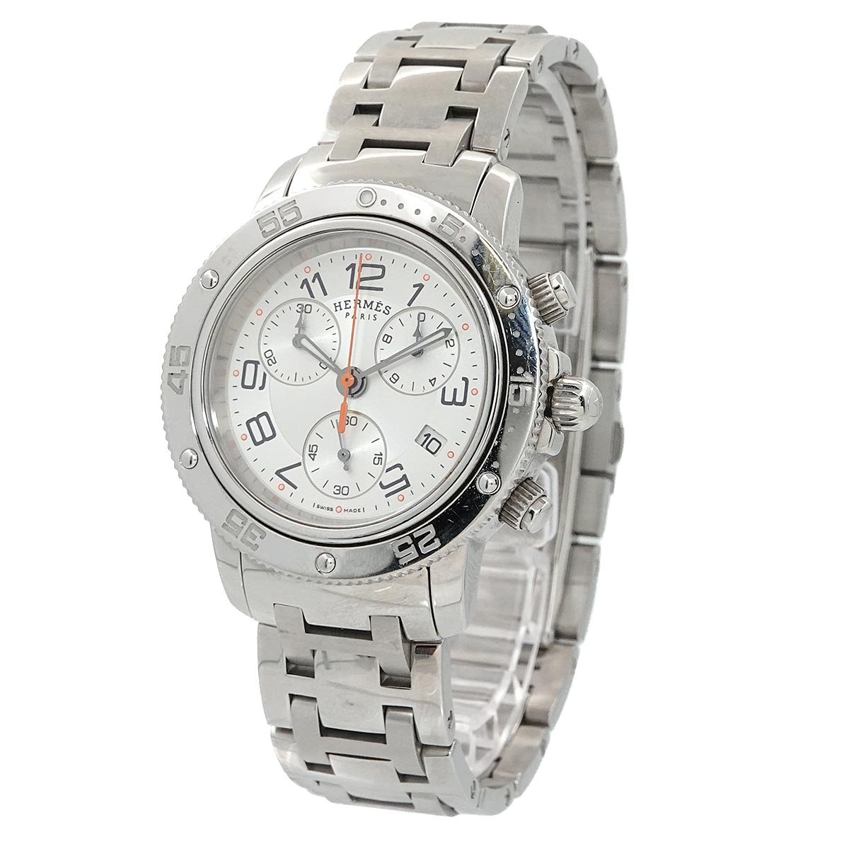 Clipper Divers Chrono CP2.410 Quartz Date Silver Dial Boys