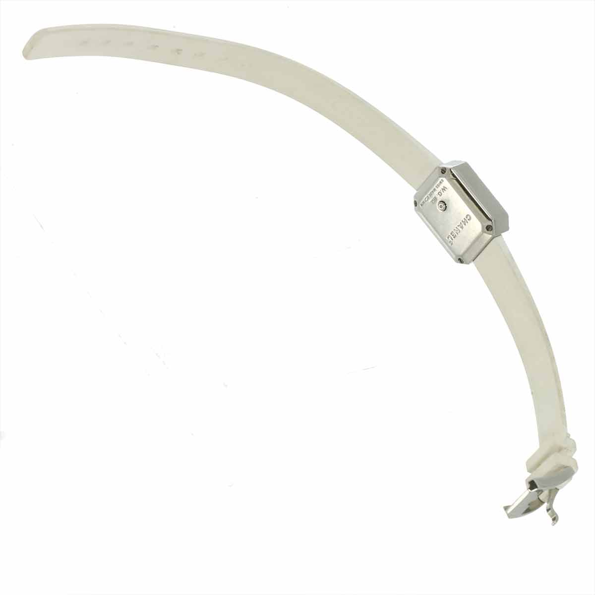 Premiere H2433 Diamond Bezel Rubber White Shell Dial Ladies