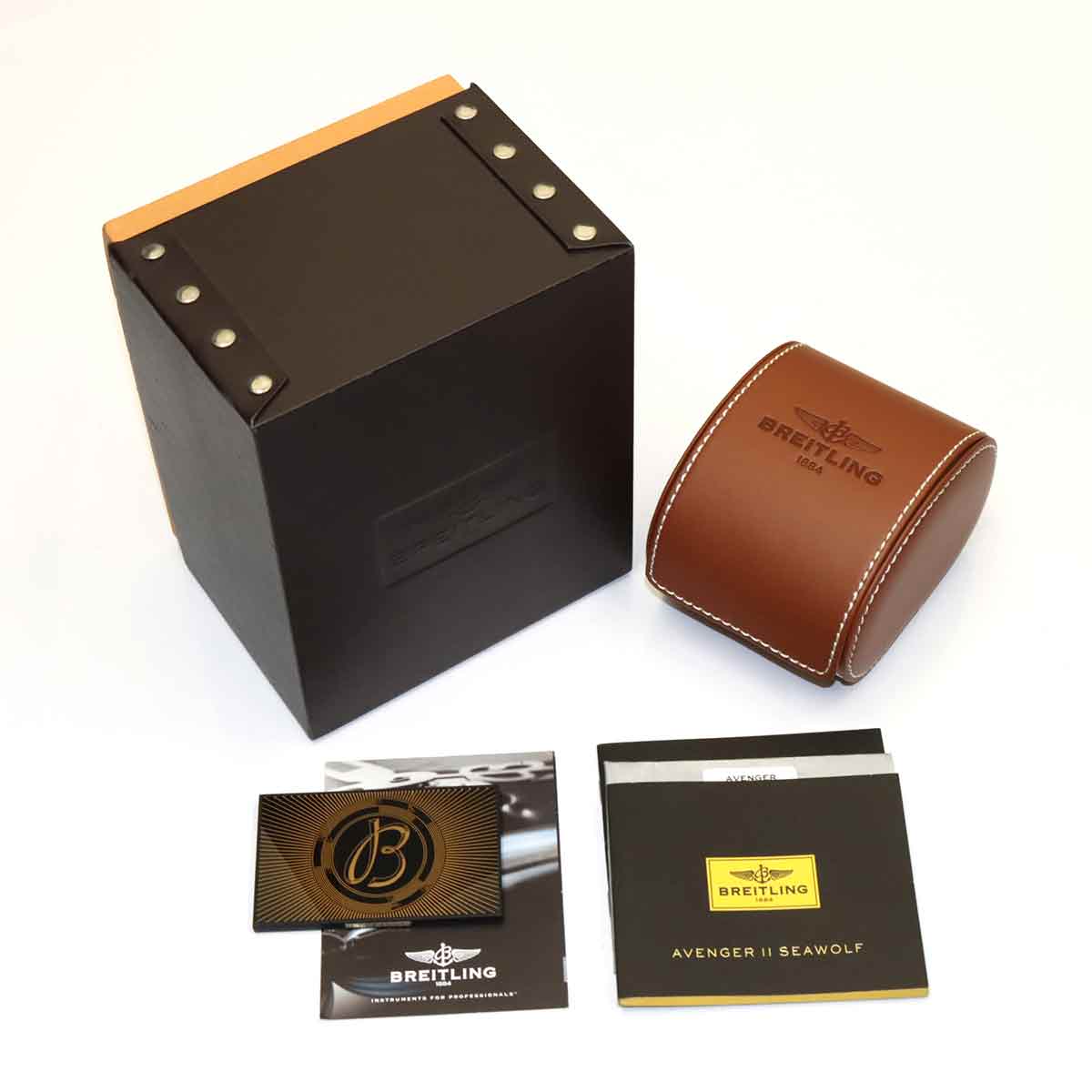 Avenger II Sea Wolf A17331 Date Automatic Black Dial Mens