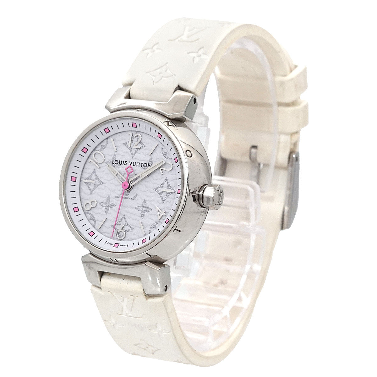 Tambour PM Monogram QA115 Quartz Ladies Watch