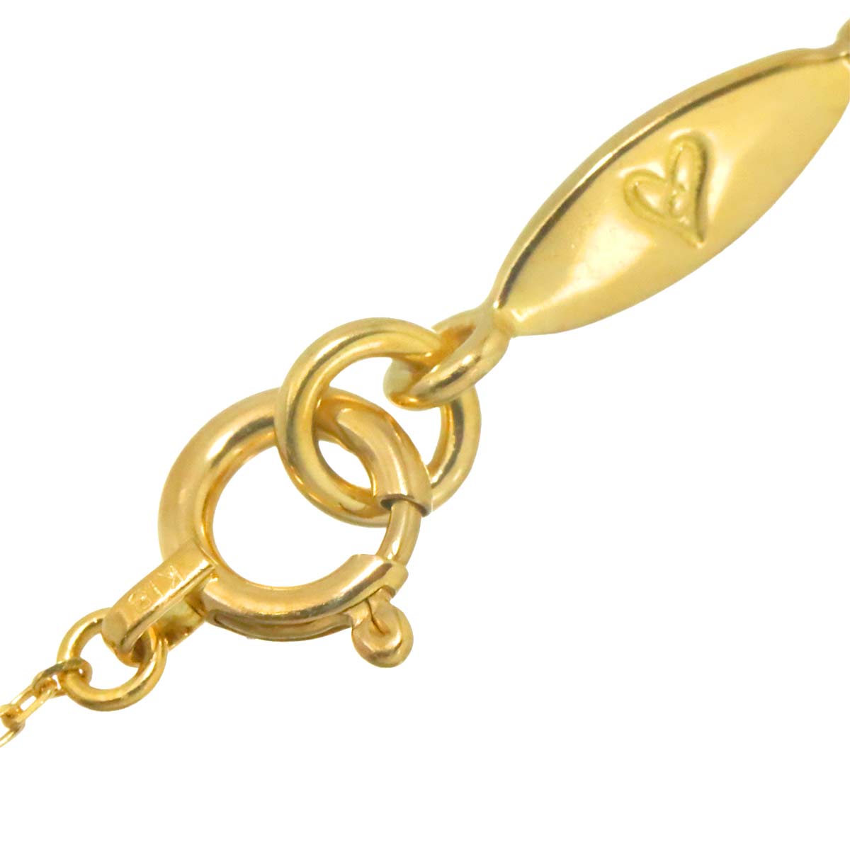 pineapple Diamond 0.06ct Necklace 18K Yellow Gold 750