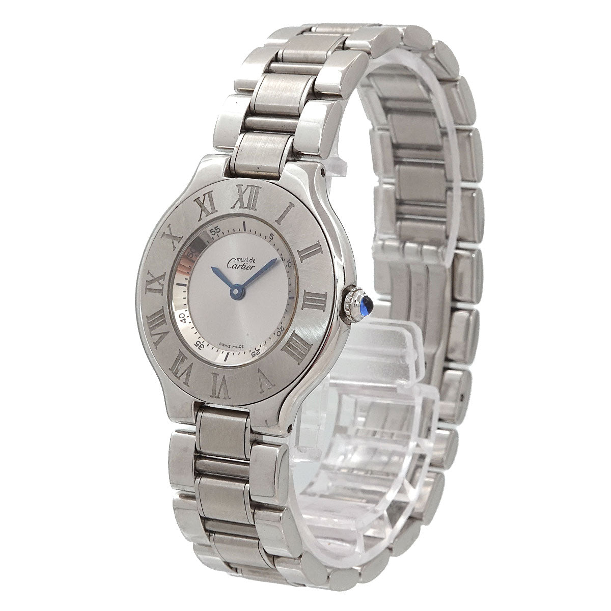 Must21 W10110T2 Quartz Silver Dial Boys Wrist Watch