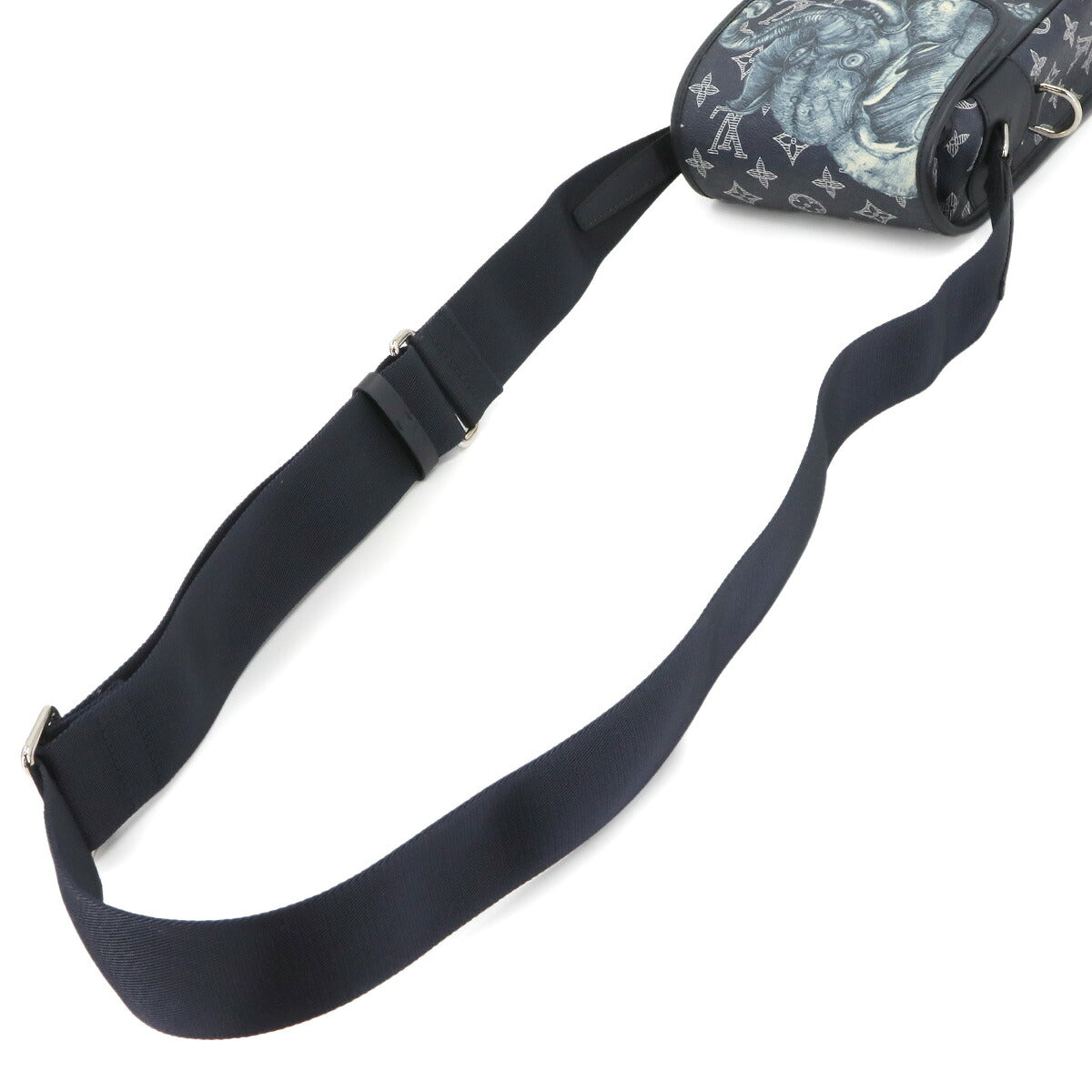 Monogram Savanna Messenger BB Shoulder Bag Navy M54247