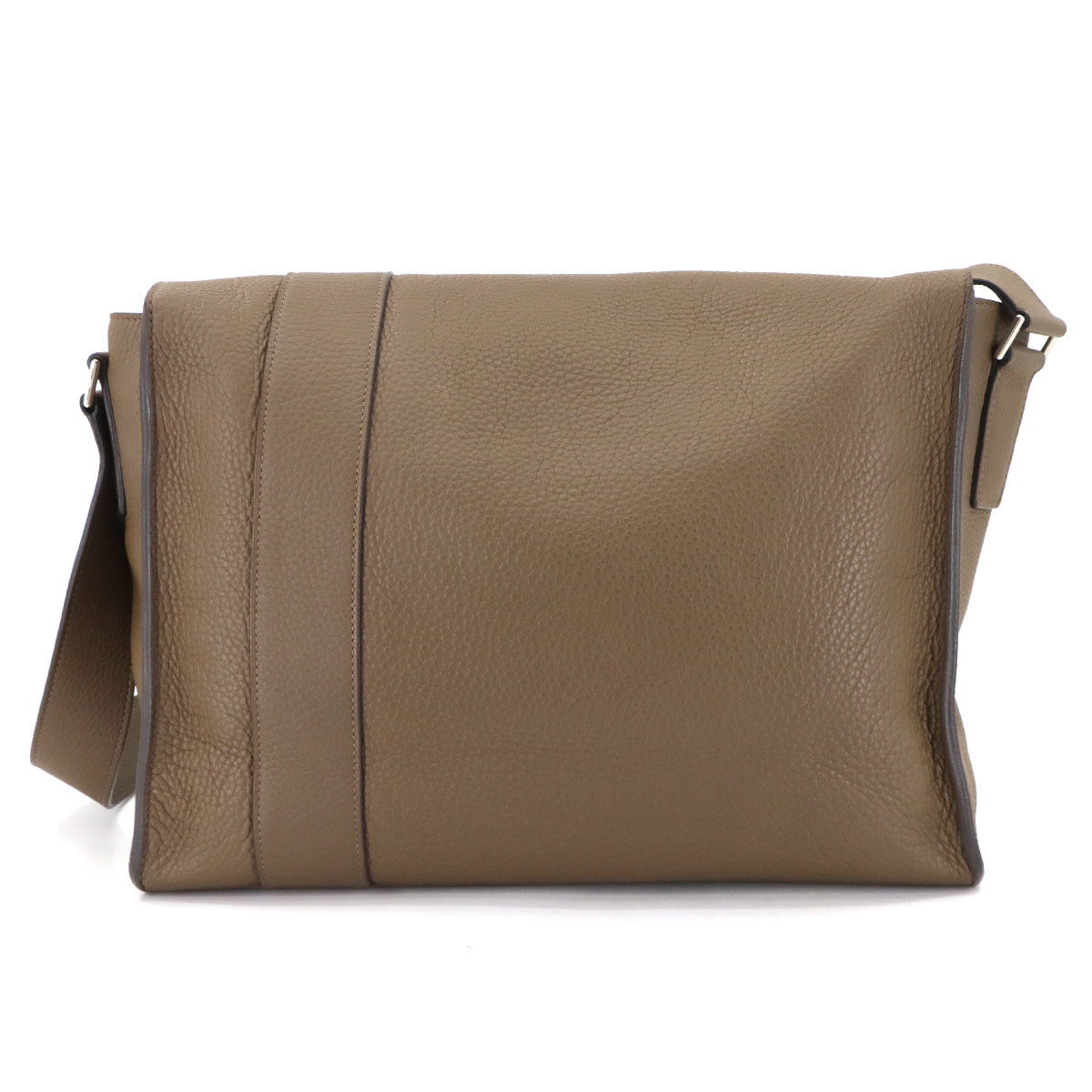 Sac Alfred 35 Messenger Shoulder Bag Taurillon Clemence Toupe