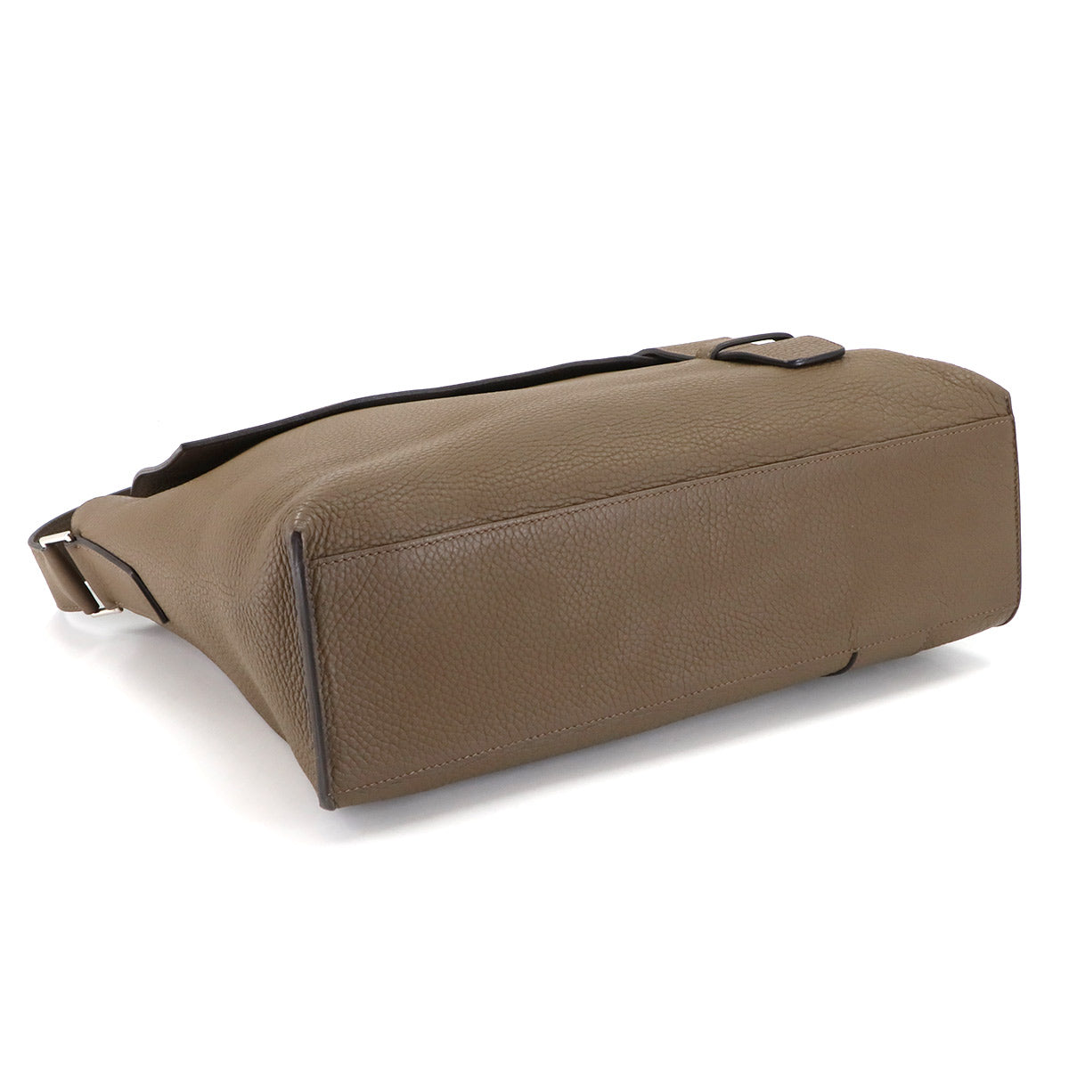 Sac Alfred 35 Messenger Shoulder Bag Taurillon Clemence Toupe