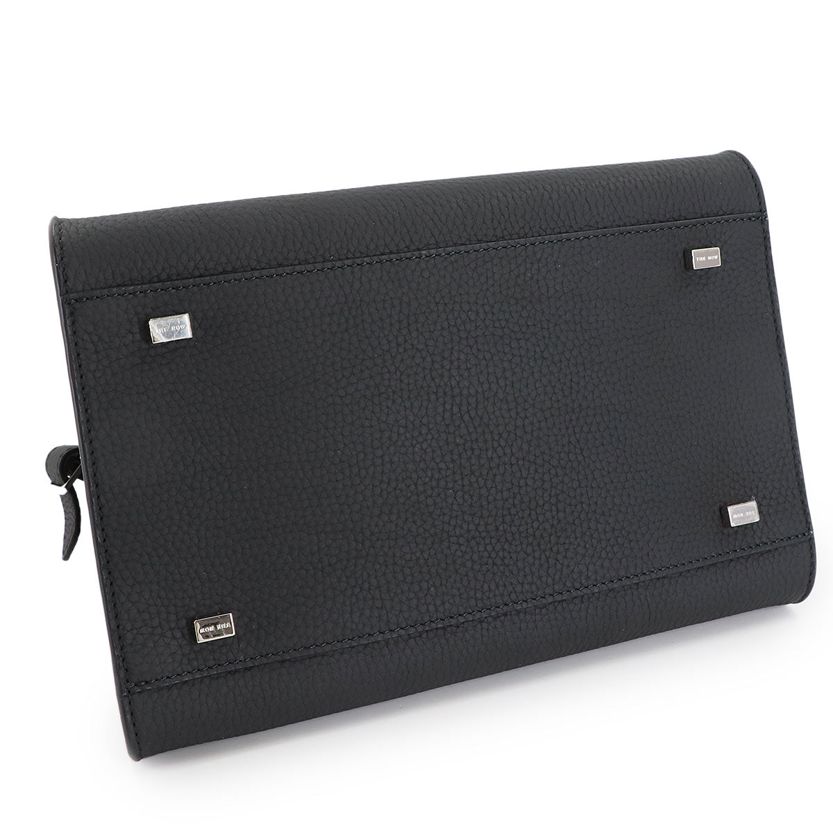 Margaux 10 Hand Shoulder Bag Leather Black W1190L133