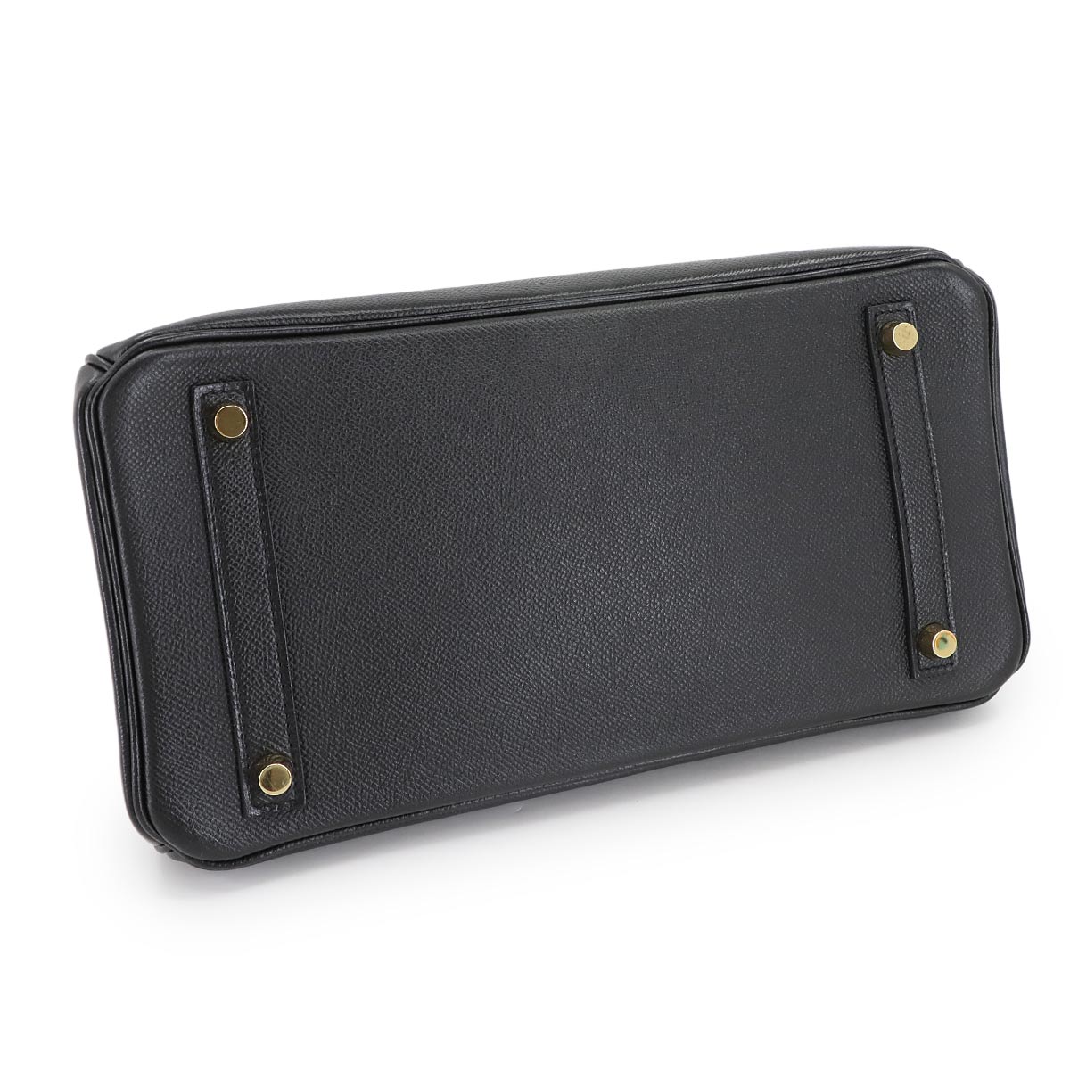 Birkin 30 Epsom Black Hand Bag Purse