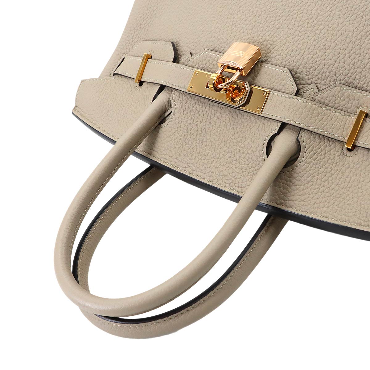 Birkin 30 Togo Leather Gris Tourterelle Hand Bag Purse
