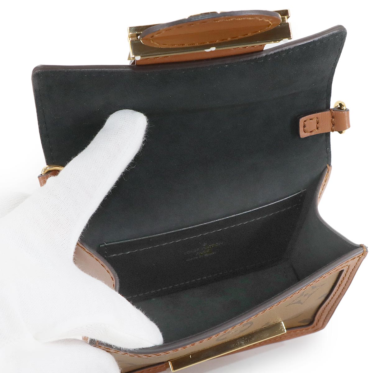 Monogram Reverse Pico Dauphine Chain Shoulder Bag M82749