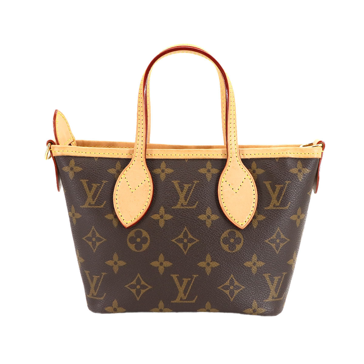 Monogram Neverfull BB Tote Shoulder Bag Brown M46705
