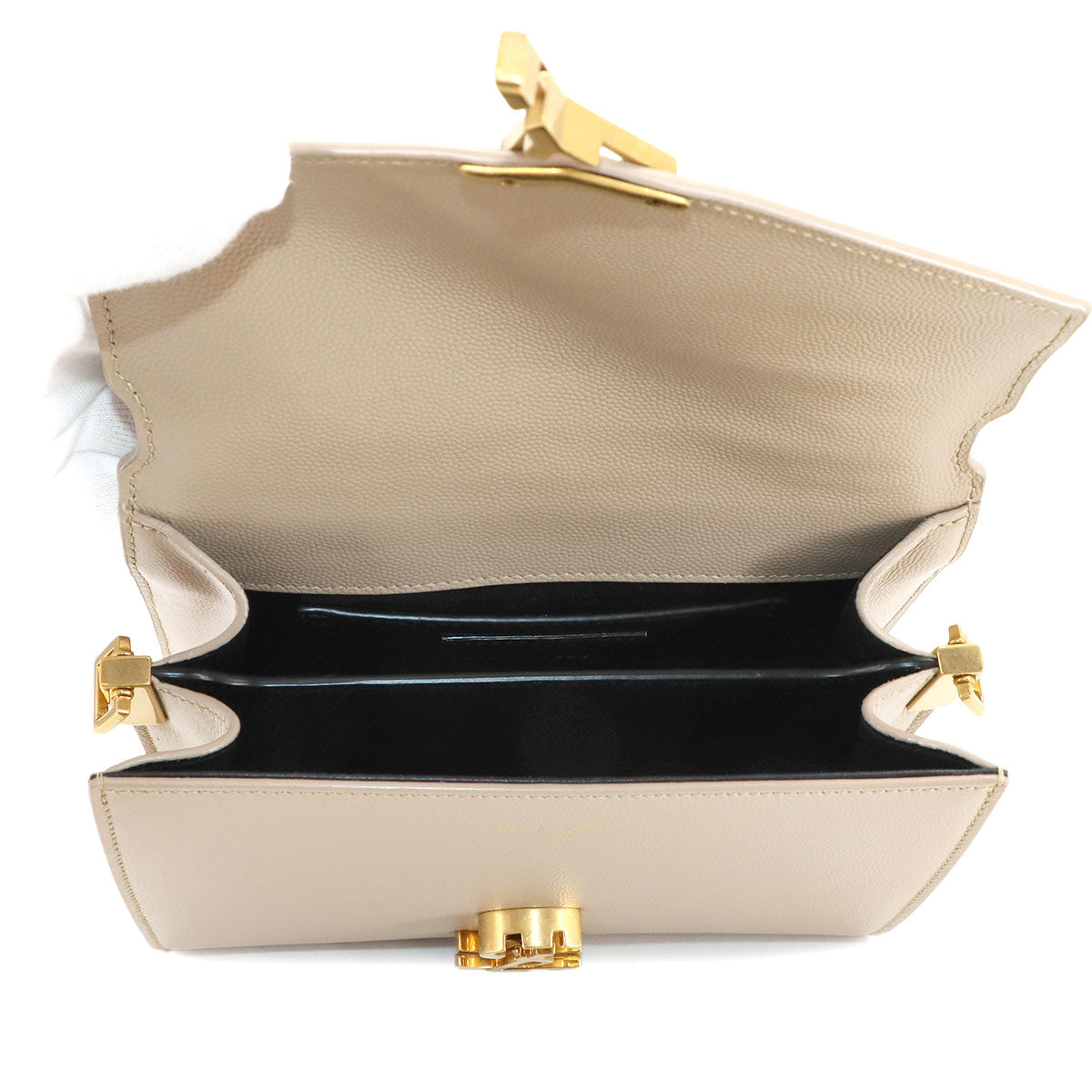 Cassandra Top handle Mini Hand Shoulder Bag Beige