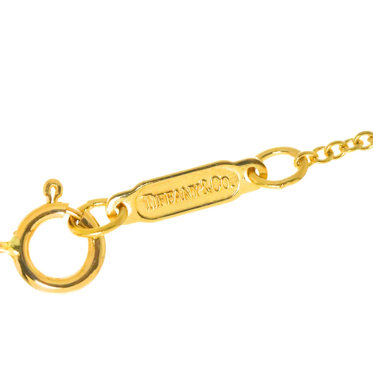 Signature Cross Diamond Necklace 18K YG 750