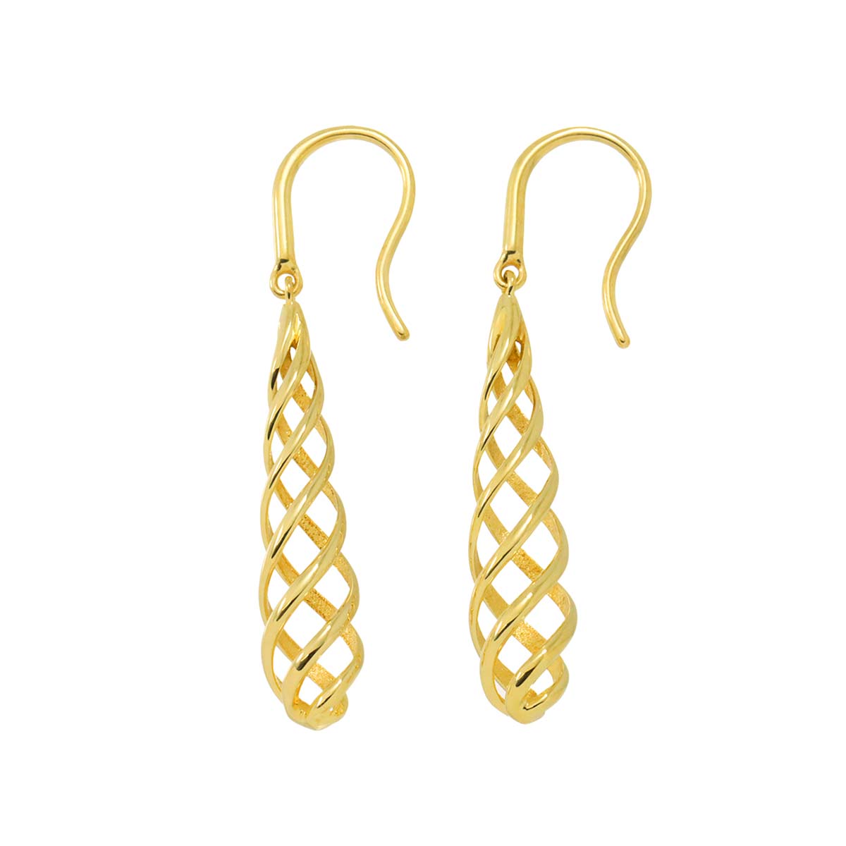 Earrings Pierced 18K Yellow Gold 750