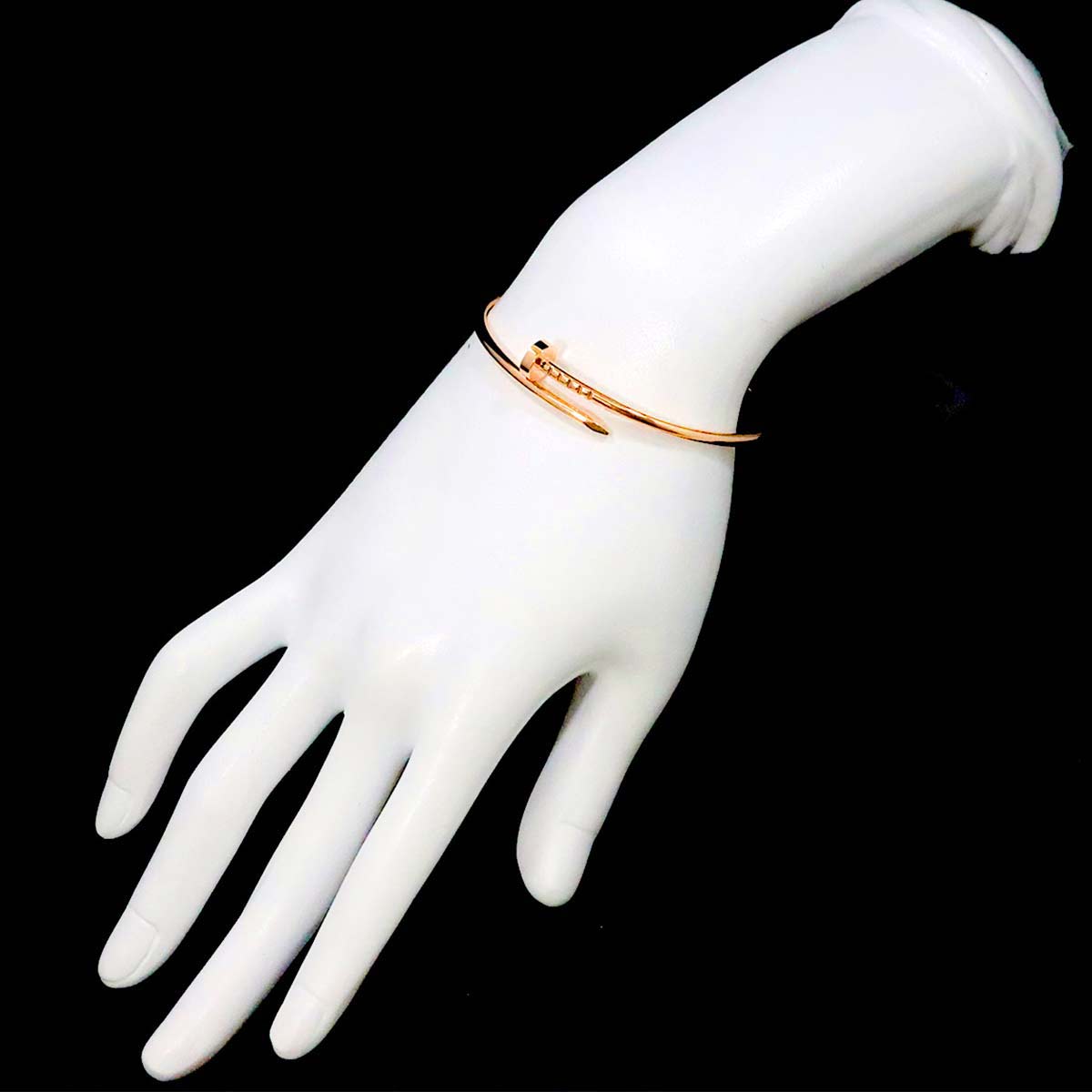 Juste Un Clou Bracelet SM 18K Pink Gold 750 size17