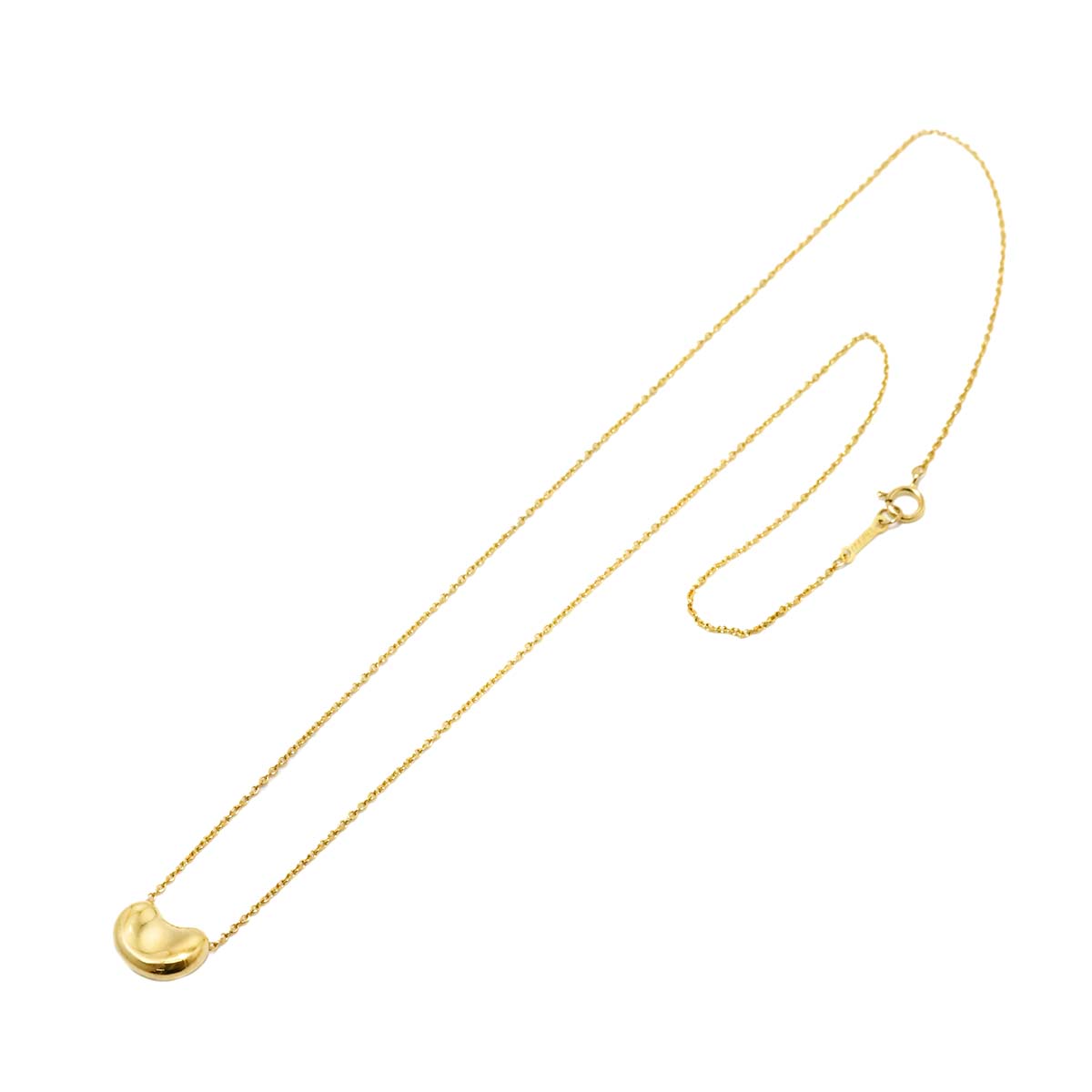 Bean Necklace 18K Yellow Gold 750