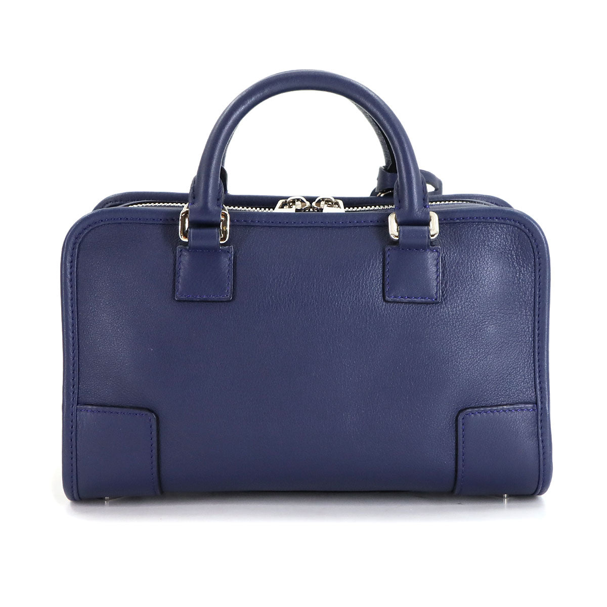 Amazona 23 Hand Bag Leather Navy 352.30.N71 Anagram