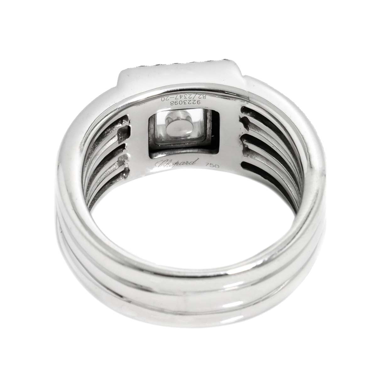 Diamond Ring 18K WG 750 Size9.75-10(US)