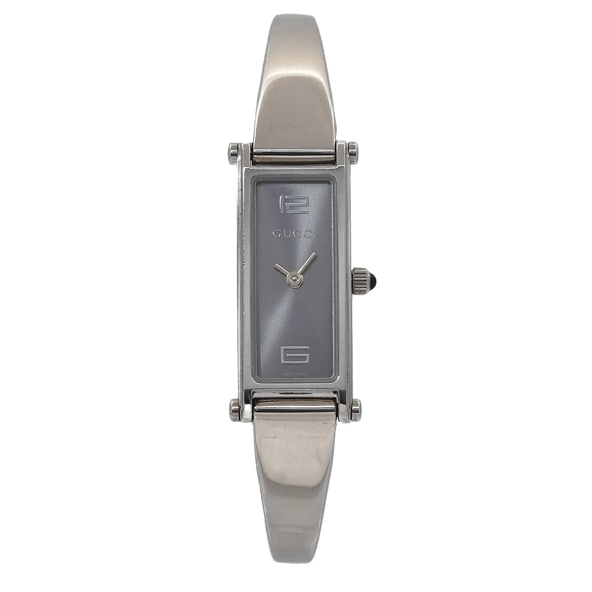 1500L YA015532 Bangle Watch Gray Dial Quartz Ladies Watch