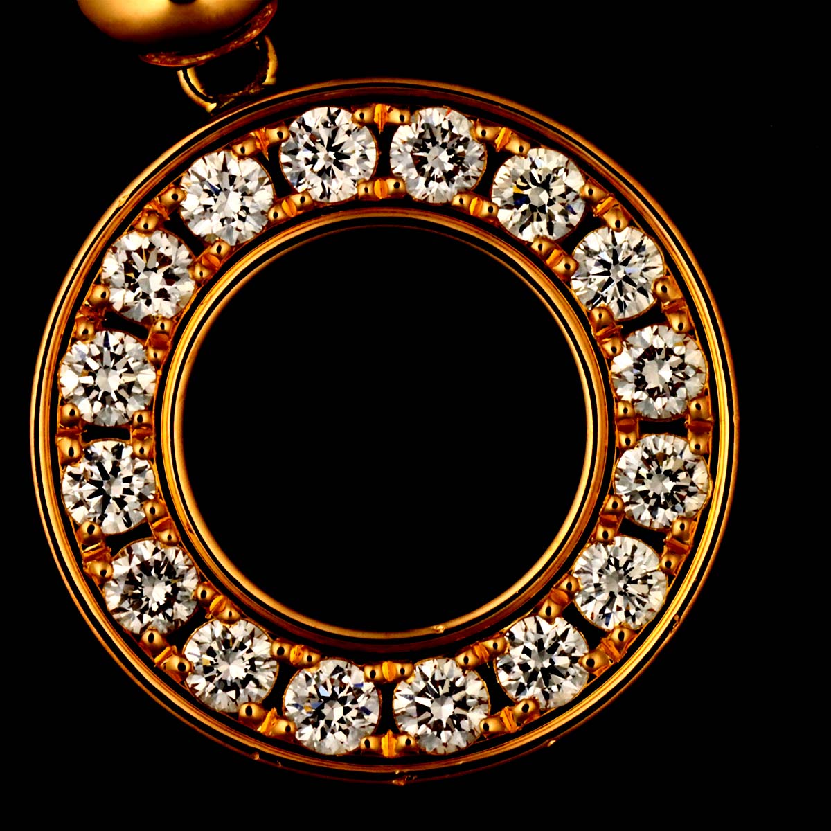 Possession Diamond Necklace 18K Pink Gold 750