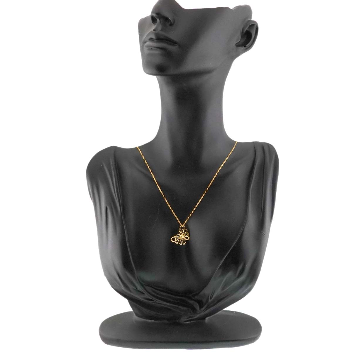 Butterfly Necklace 18K Yellow Gold 750