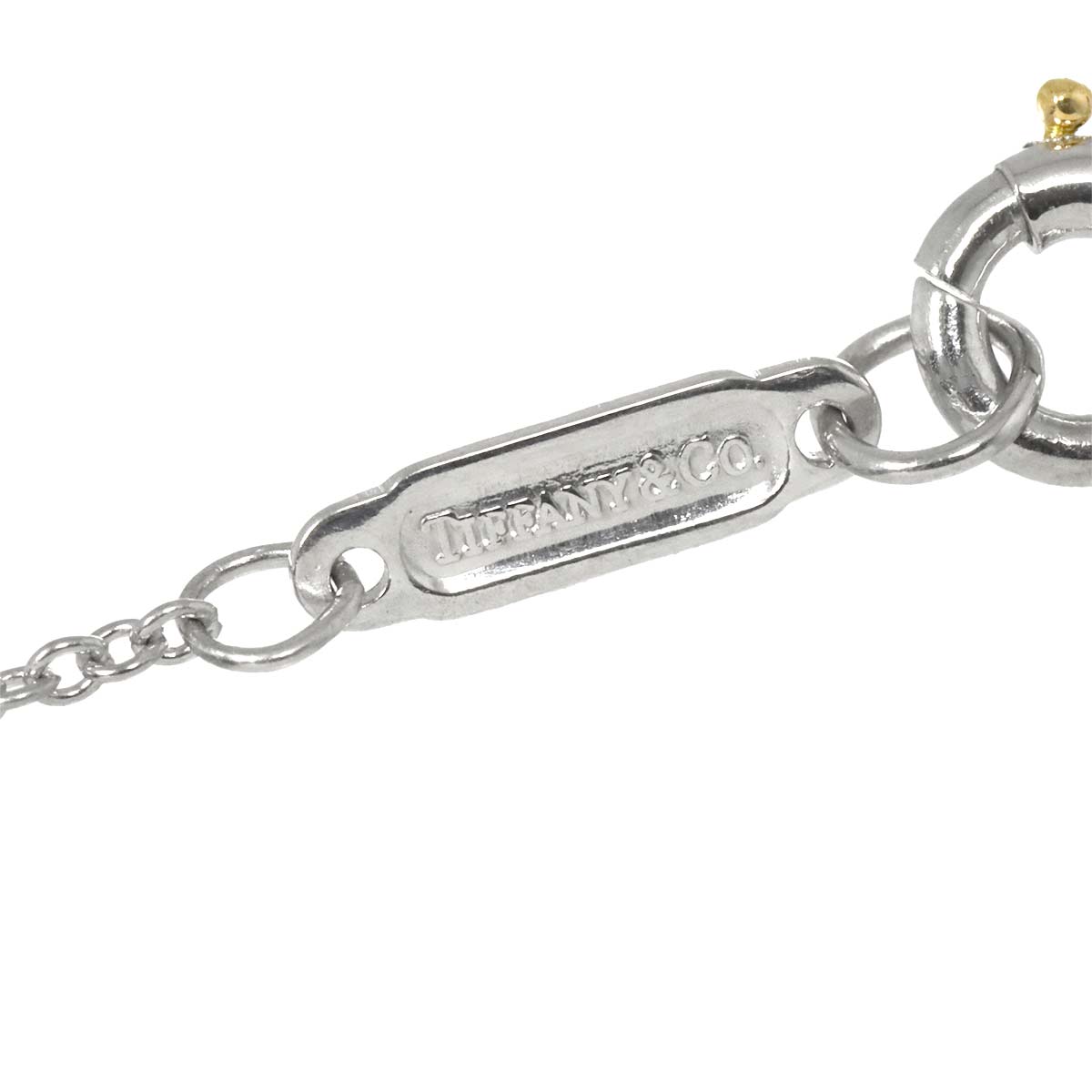 Small Cross Diamond Necklace Platinum