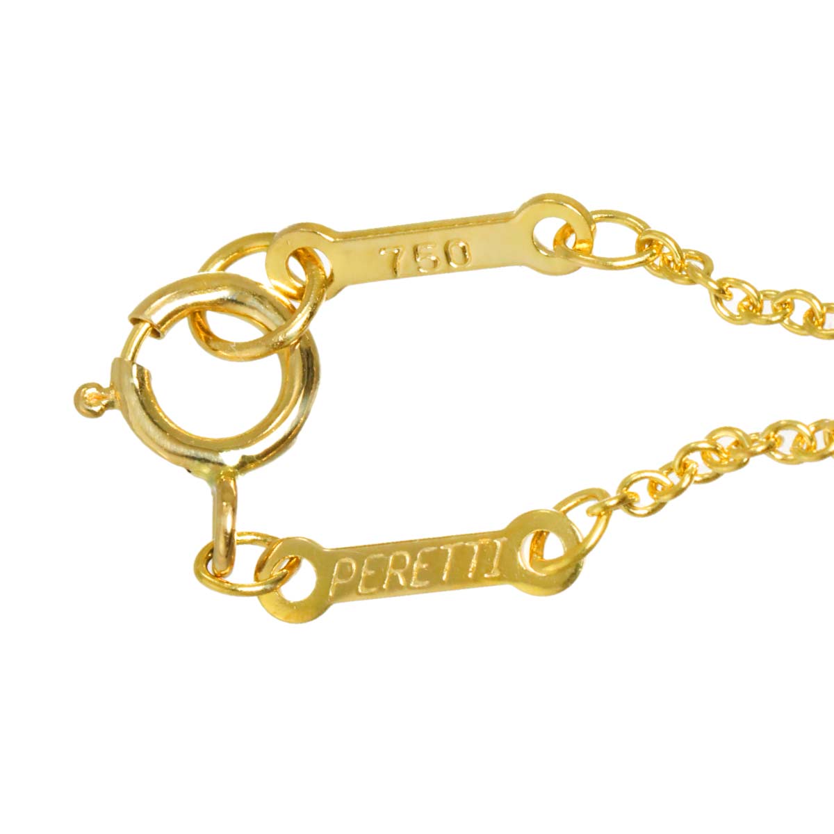 By The Yard Diamond 1P Necklace 18K Yellow Gold 750