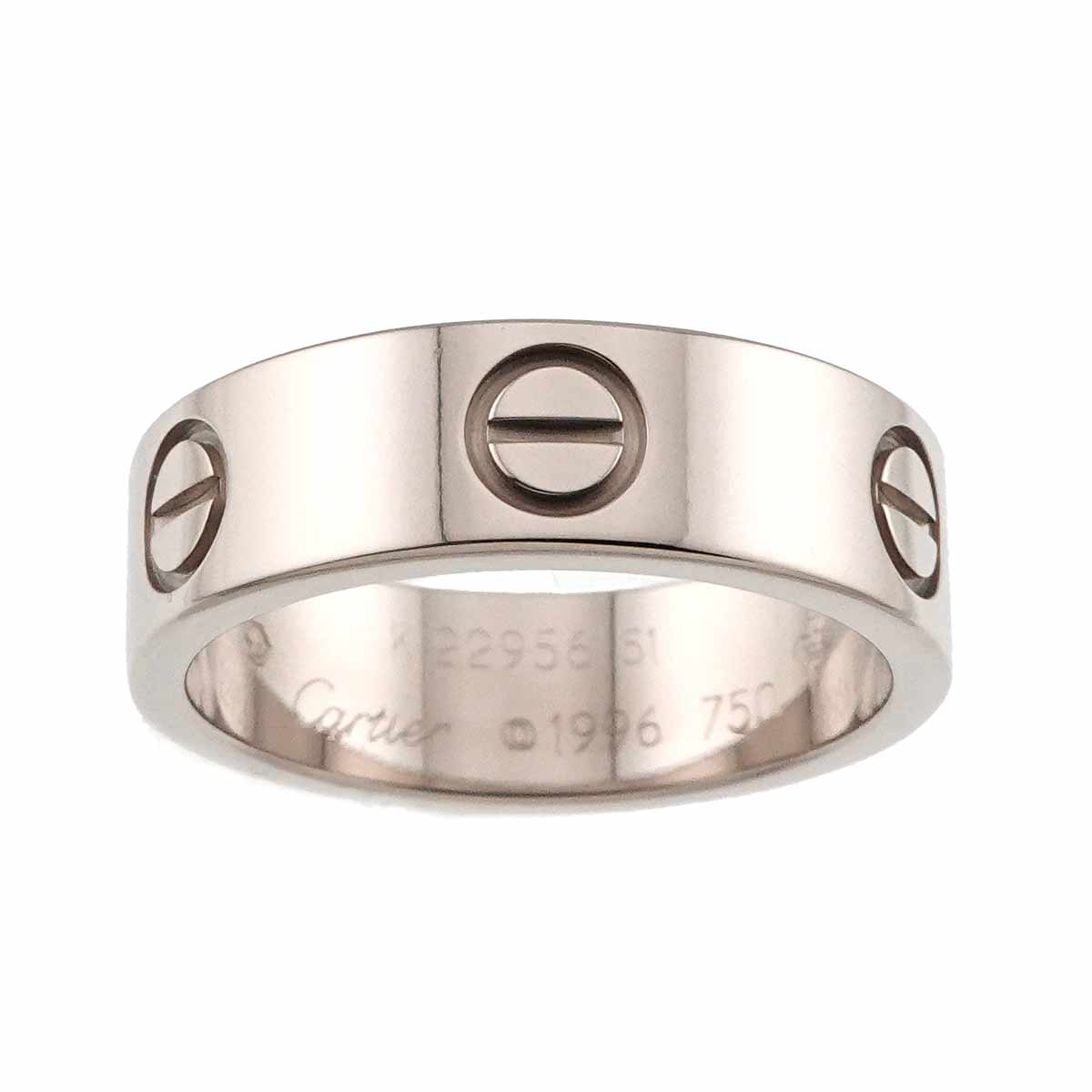 Love Ring 18K White Gold 750 size51 5.25(US)