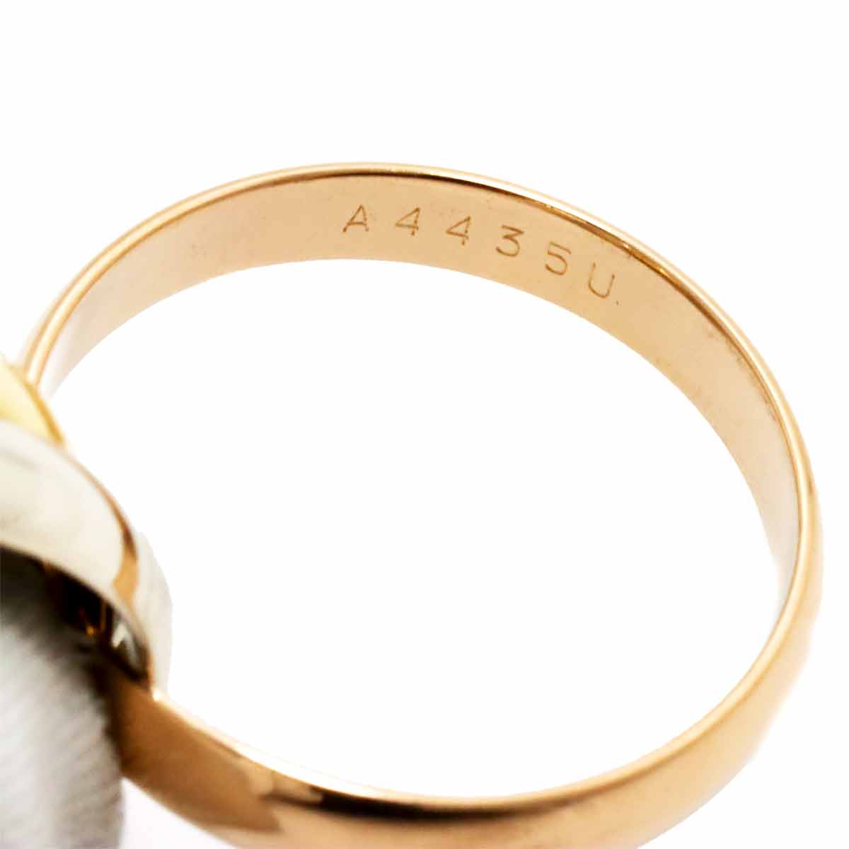 Trinity MM Ring 18K YG WG PG 750 Size50 5.25(US)