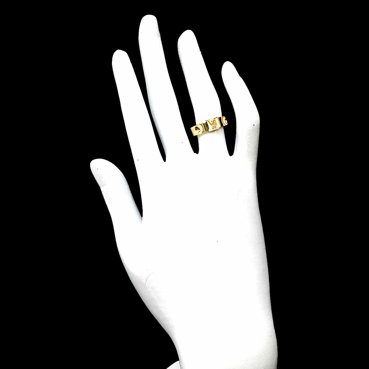 Anplant LV Ring 18K YG 750 size51 5.25-5.5(US)