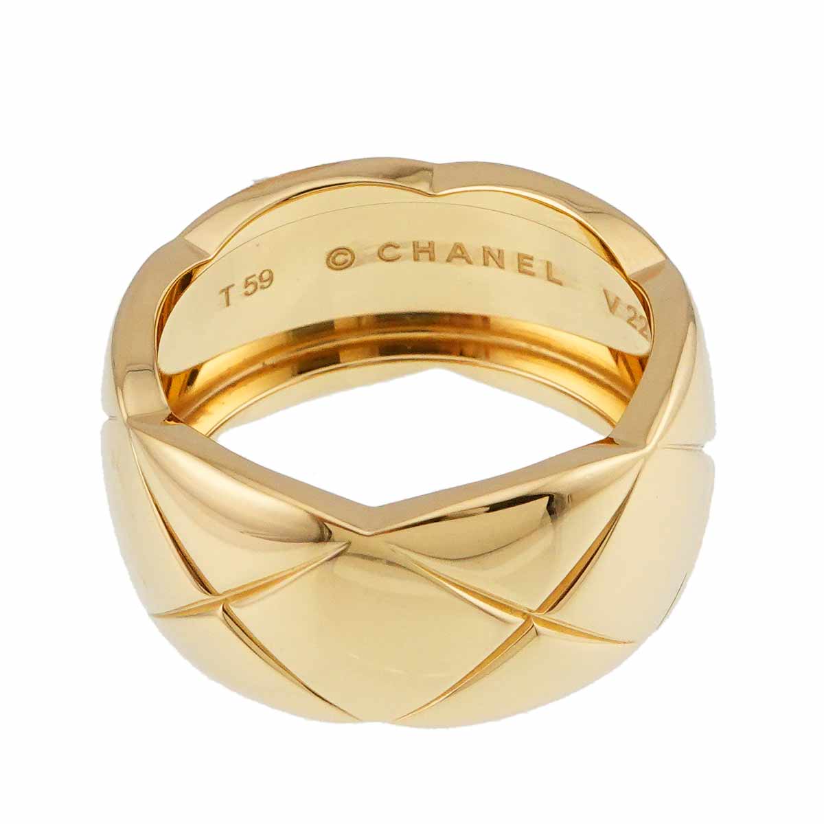 Coco Crush Ring 18K Yellow Gold 750 Size59 8.75(US)