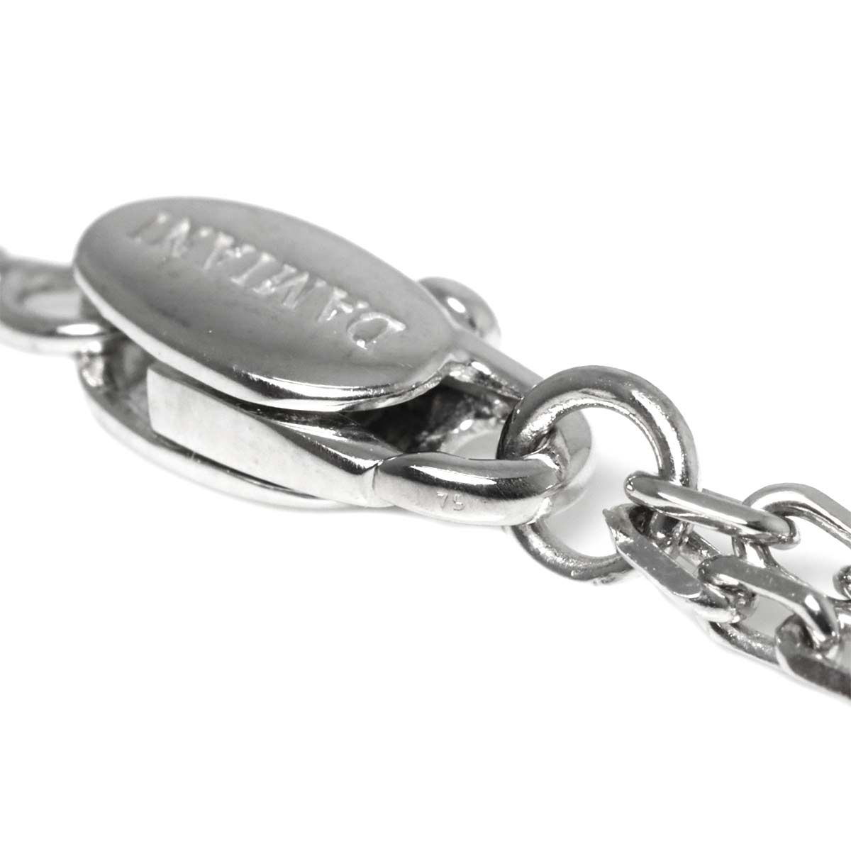 Cross Diamond Necklace 18K WG 750