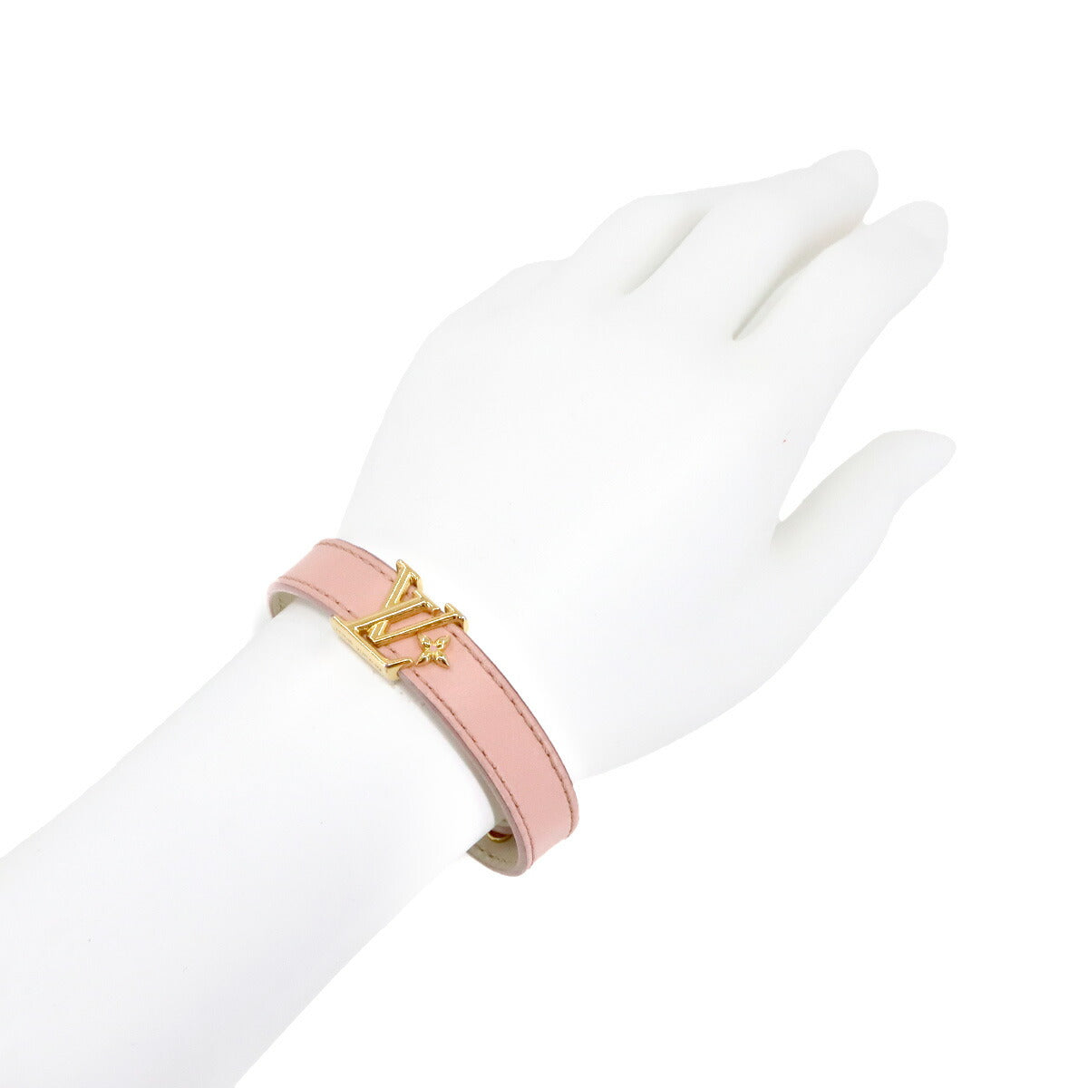 LV Iconic Bracelet 17 Rose Clair Gold M8088F Accessory
