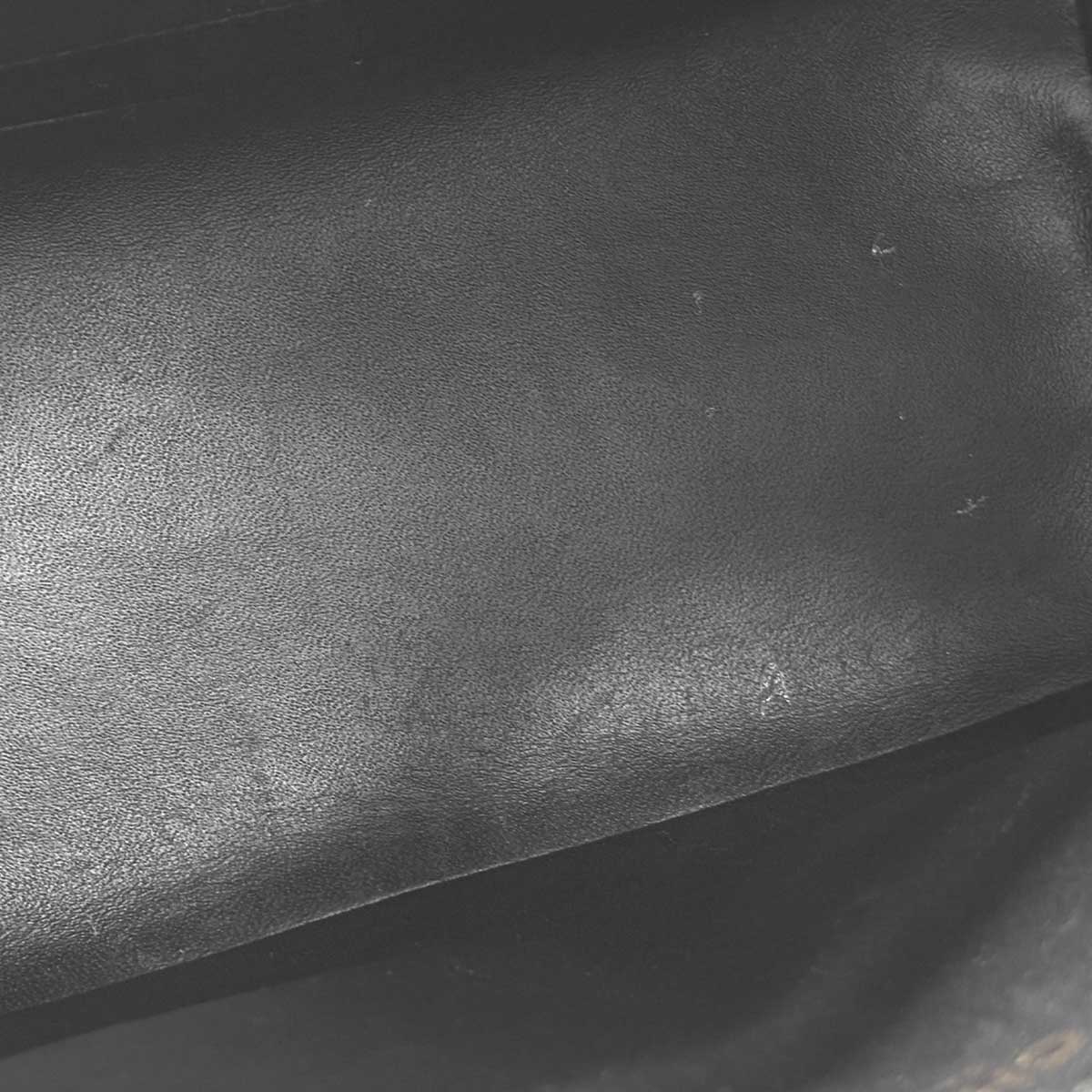 Medallion Tote Bag Leather Black A01804 Coco Logos