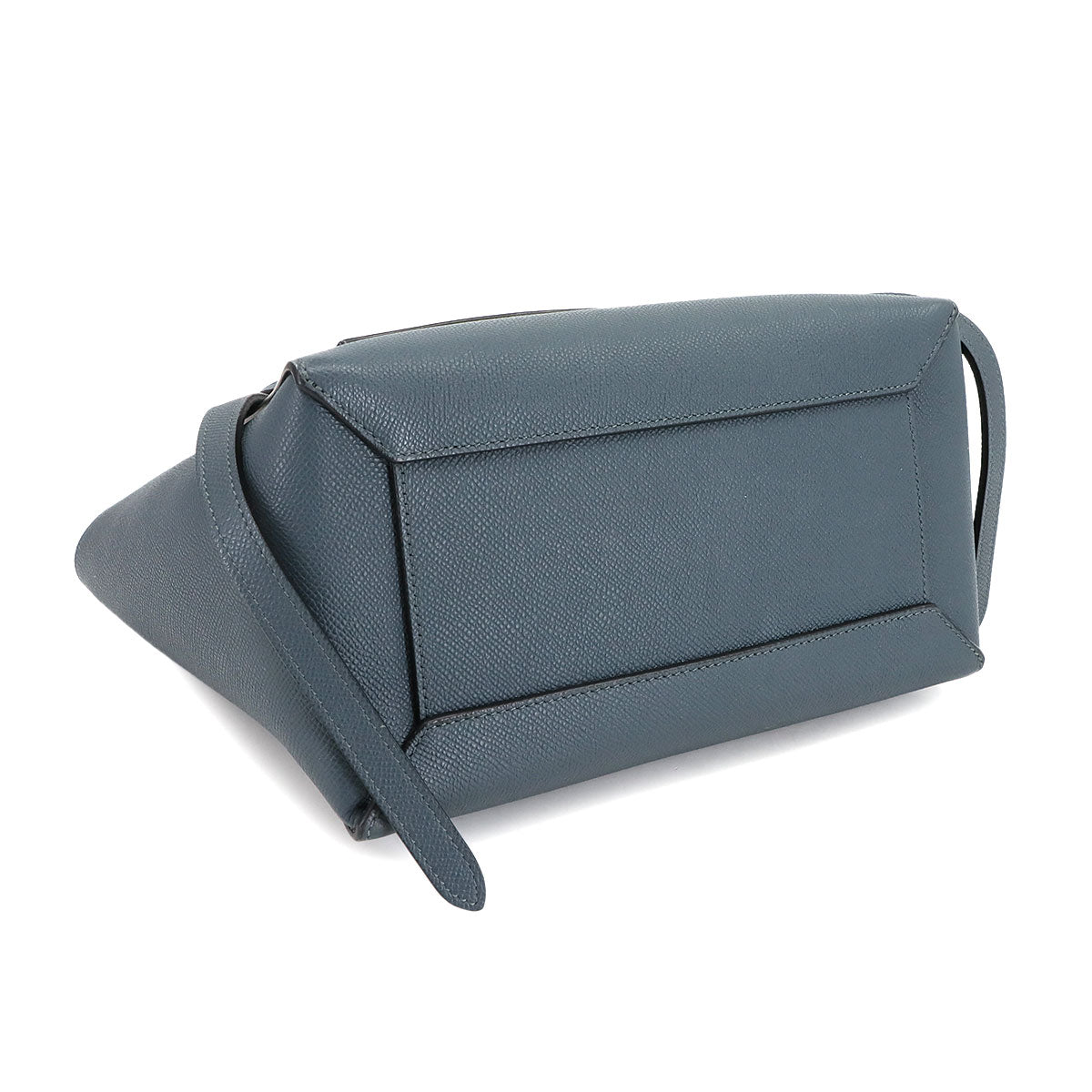 Belt Bag Micro Hand Shoulder Bag Leather Dark blue 189153