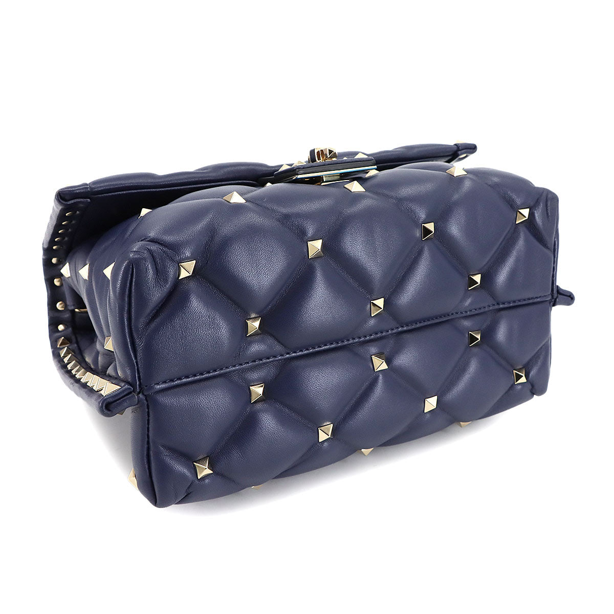Candy Studs VLTN 2way Hand Shoulder Bag Leather