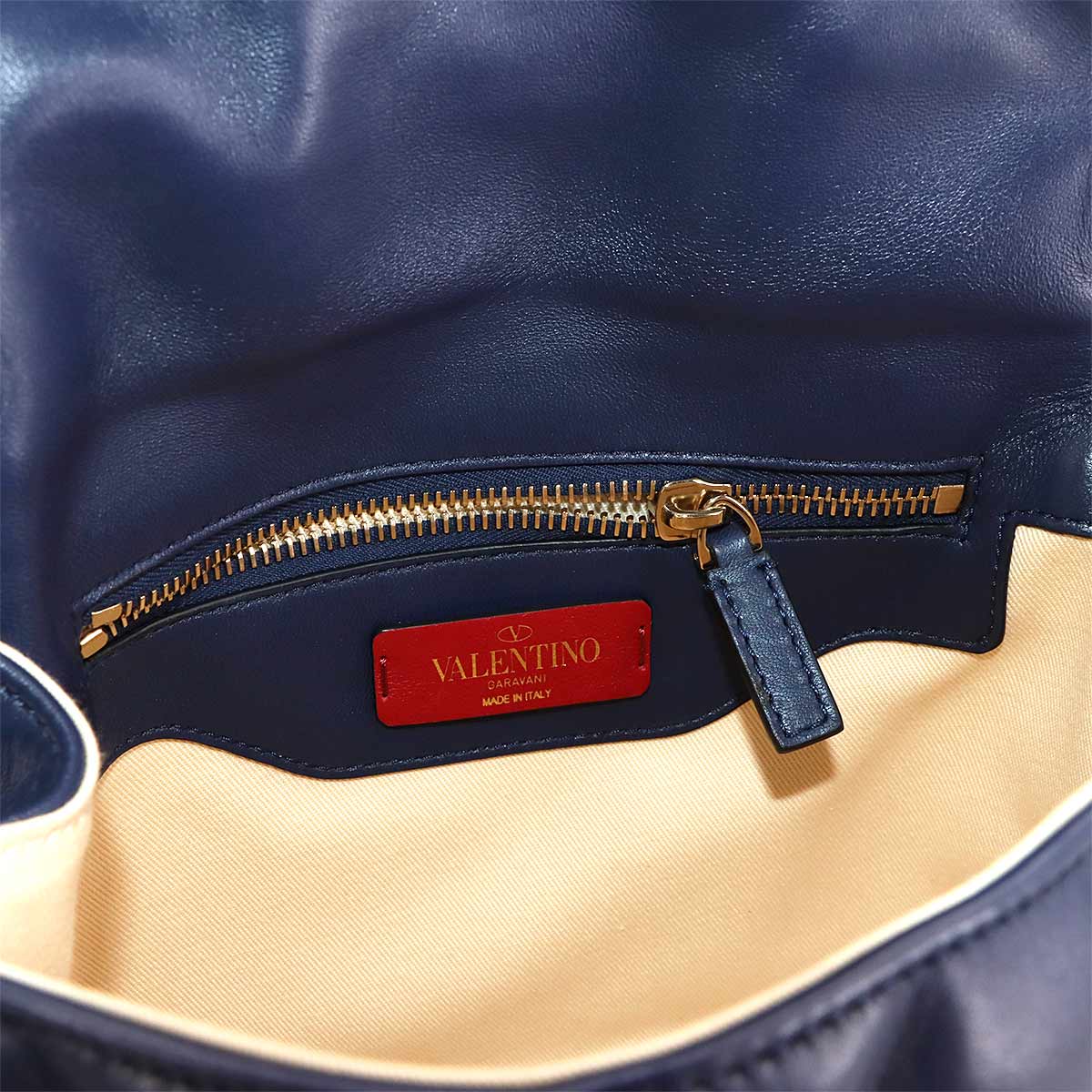 Candy Studs VLTN 2way Hand Shoulder Bag Leather