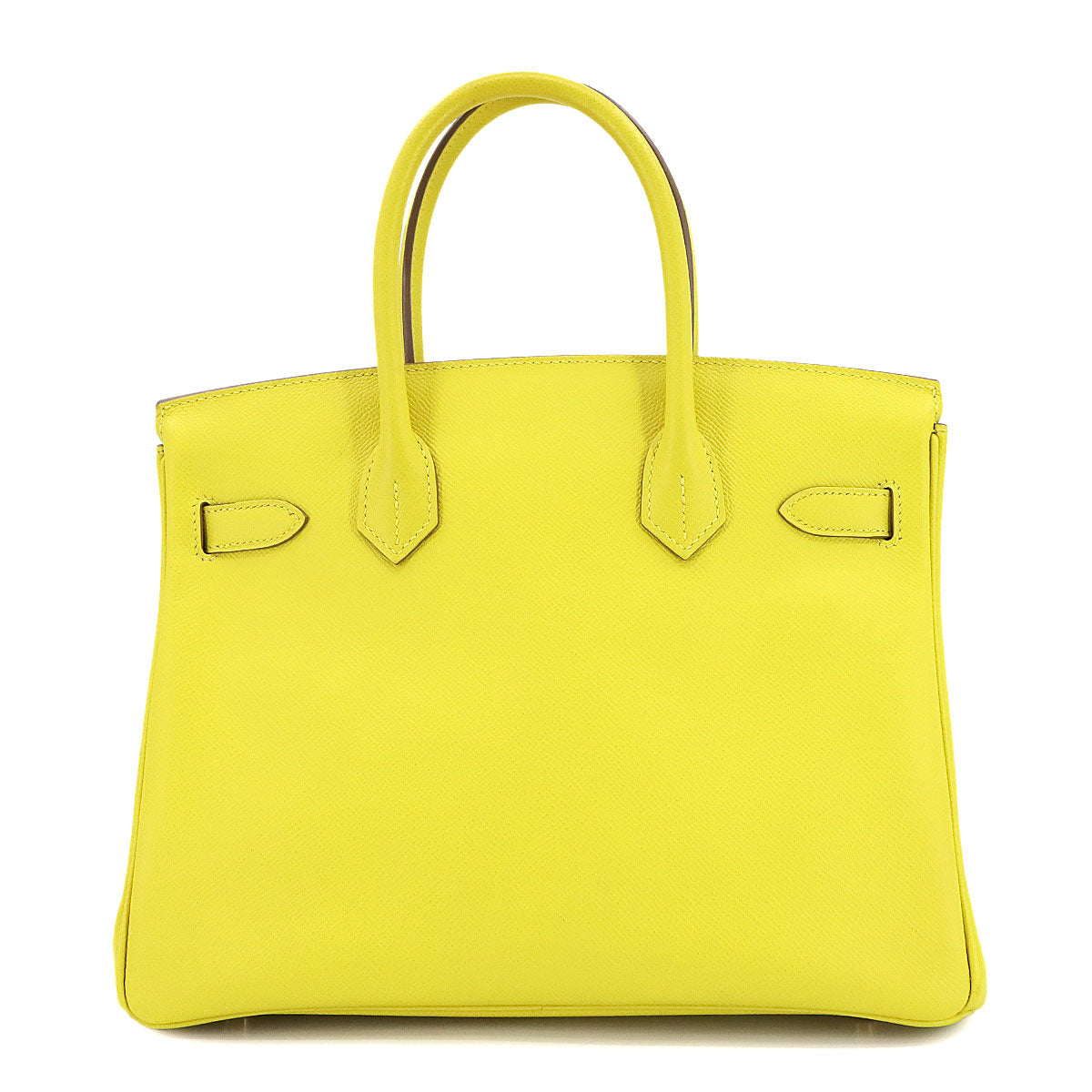 Birkin 30 Veau Epsom Lime Hand Bag Purse